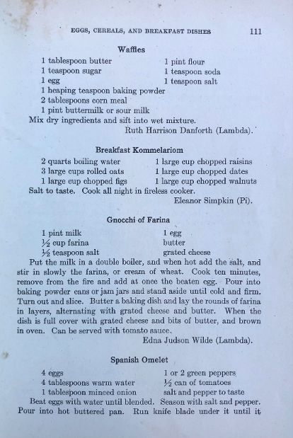 (Minnesota) Delta Gamma Cook Book