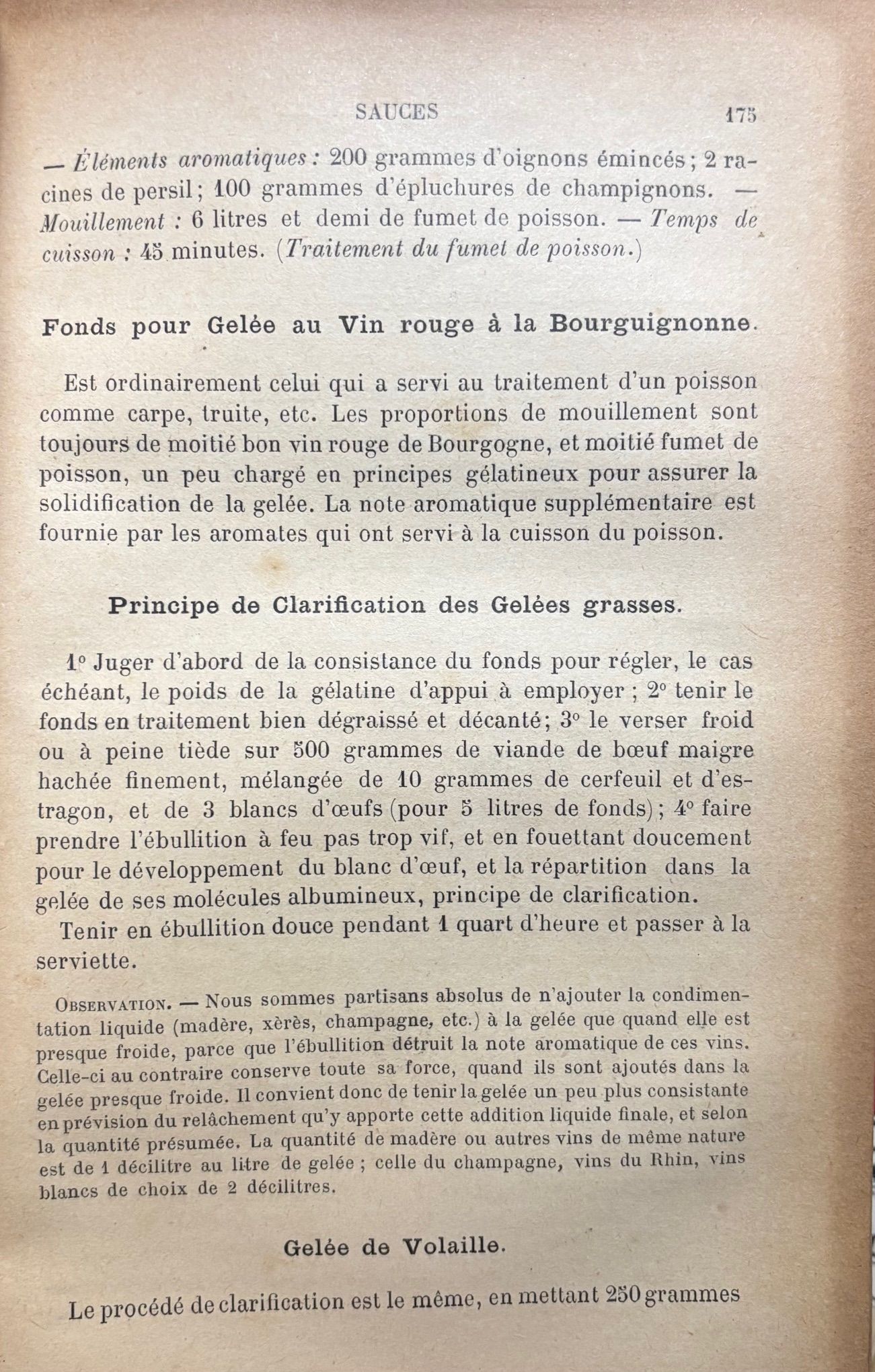 (*NEW ARRIVAL*) (French) Auguste Escoffier. Le Guide Culinaire: Aide-Memoire de Cuisine Pratique