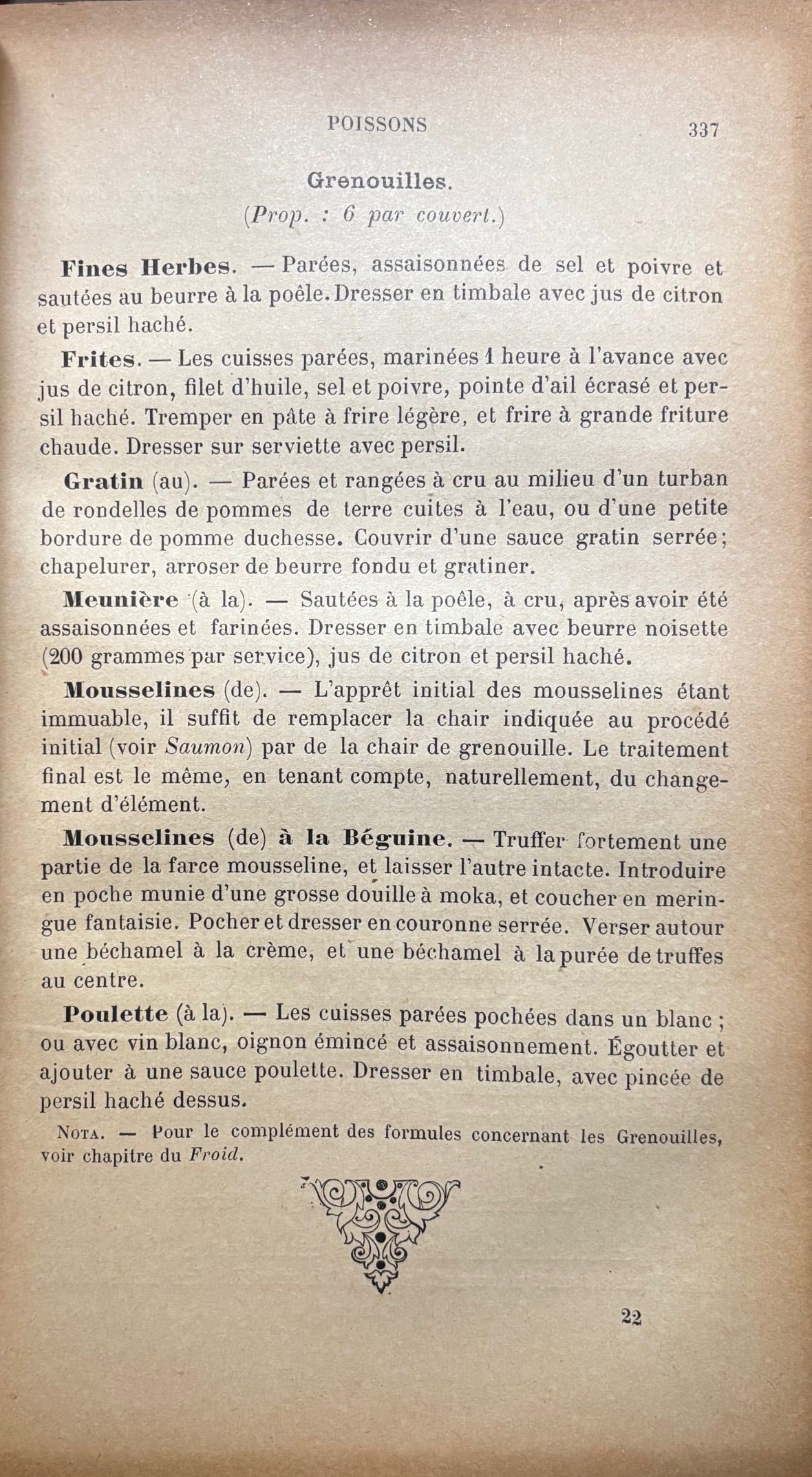 (*NEW ARRIVAL*) (French) Auguste Escoffier. Le Guide Culinaire: Aide-Memoire de Cuisine Pratique