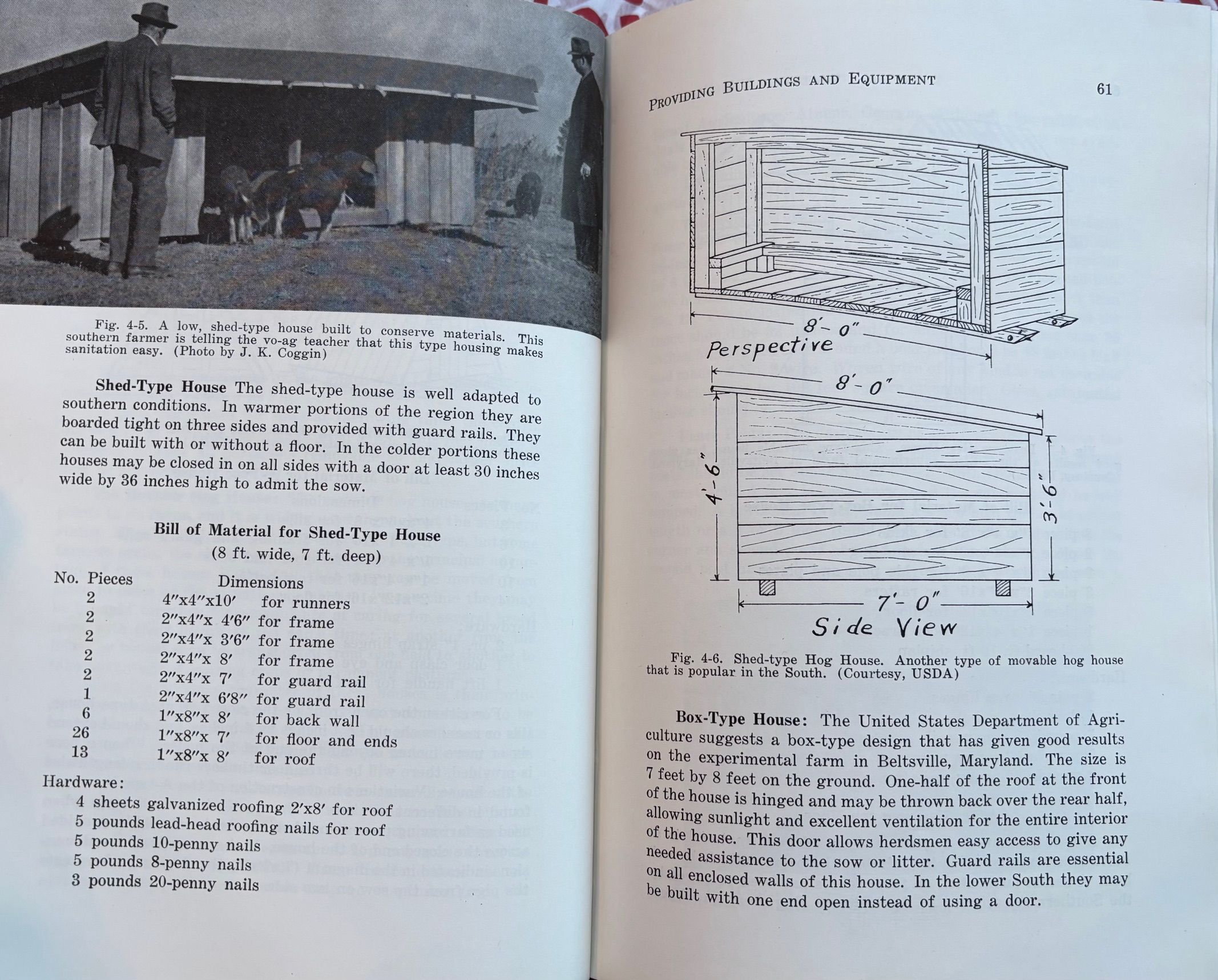 (*NEW ARRIVAL*) (Southern) C.C. Scarborough. Southern Hog Growing