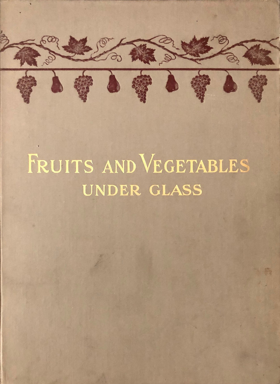 (*NEW ARRIVAL*) (Fruits & Vegetables) William Turner. Fruits and Vegetables Under Glass.