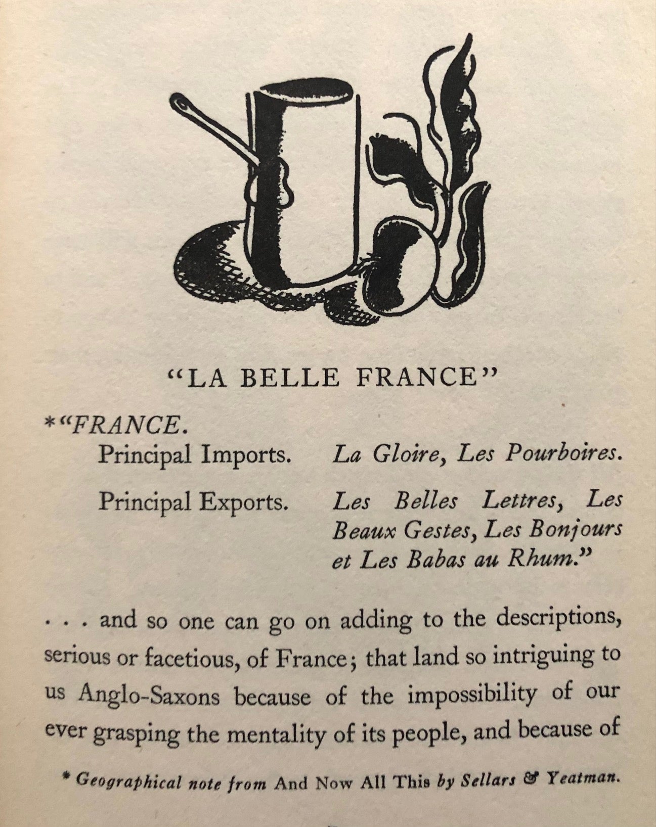 (French) David De Bethel. A Little Book of French Cooking ("Bouquet Garni"): Good Dishes from La Belle France.