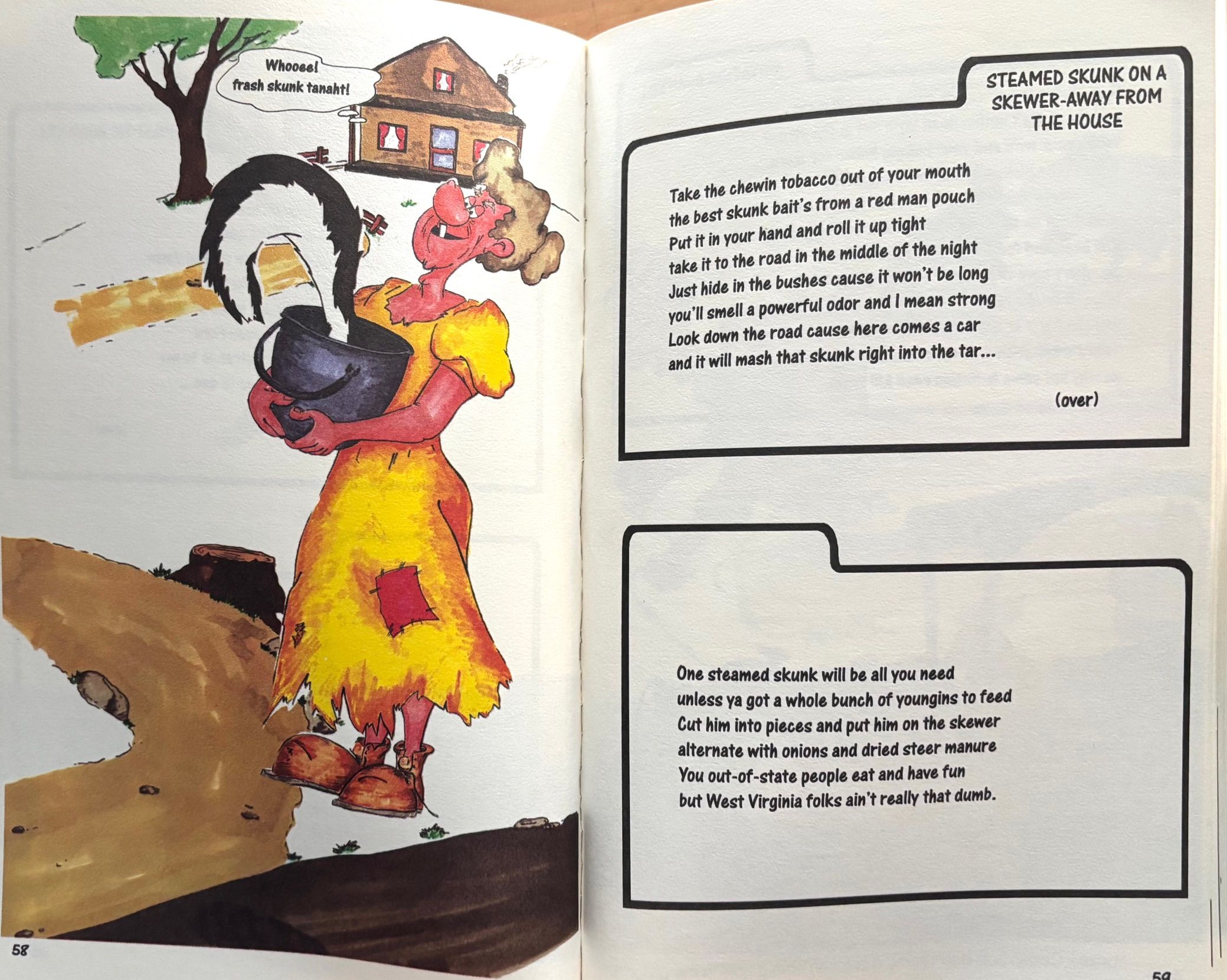 (*NEW ARRIVAL*) (Hunting) Jeff Eberbaugh. Gourmet Style Road Kill Cooking and Other Fine Recipes