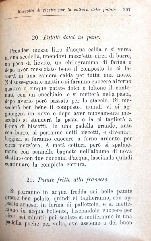 (Potatoes) N. Aducci. Le Patate