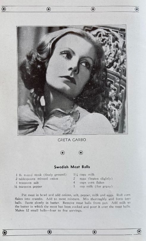 (Hollywood) Milady's Style Parade and Recipe Book for 1935