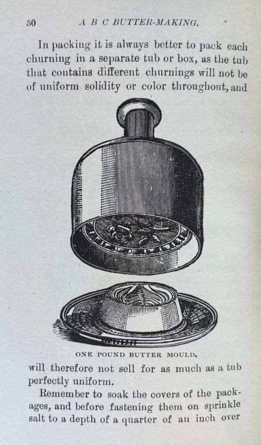 (*NEW ARRIVAL*) F.S. Burch. ABC Butter Making: Hand-Book for the Beginner