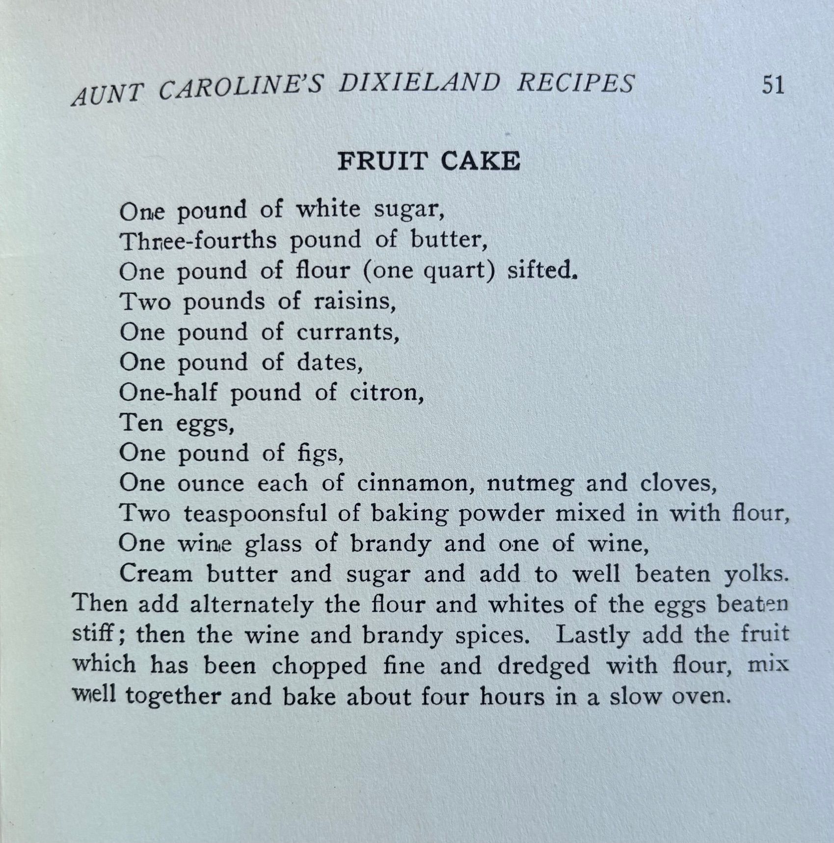(Southern - African American) McKinney, Emma & William. Aunt Caroline's Dixieland Recipes: A Rare Collection of Choice Southern Dishes.