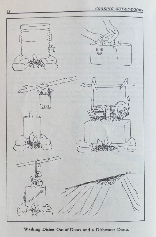 (*NEW ARRIVAL*) (Outdoors) Girl Scouts of America. Cooking Out-of-Doors