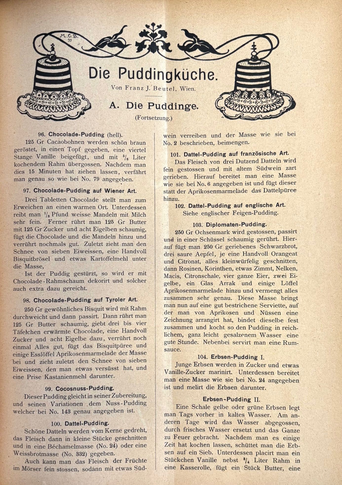 (*NEW ARRIVAL*) (German - Restaurants) Kochkunst: Illustrirte Halbmonatschrift für Hotel-, Restaurant-, Herrschats-, und Bürgerliche Küche