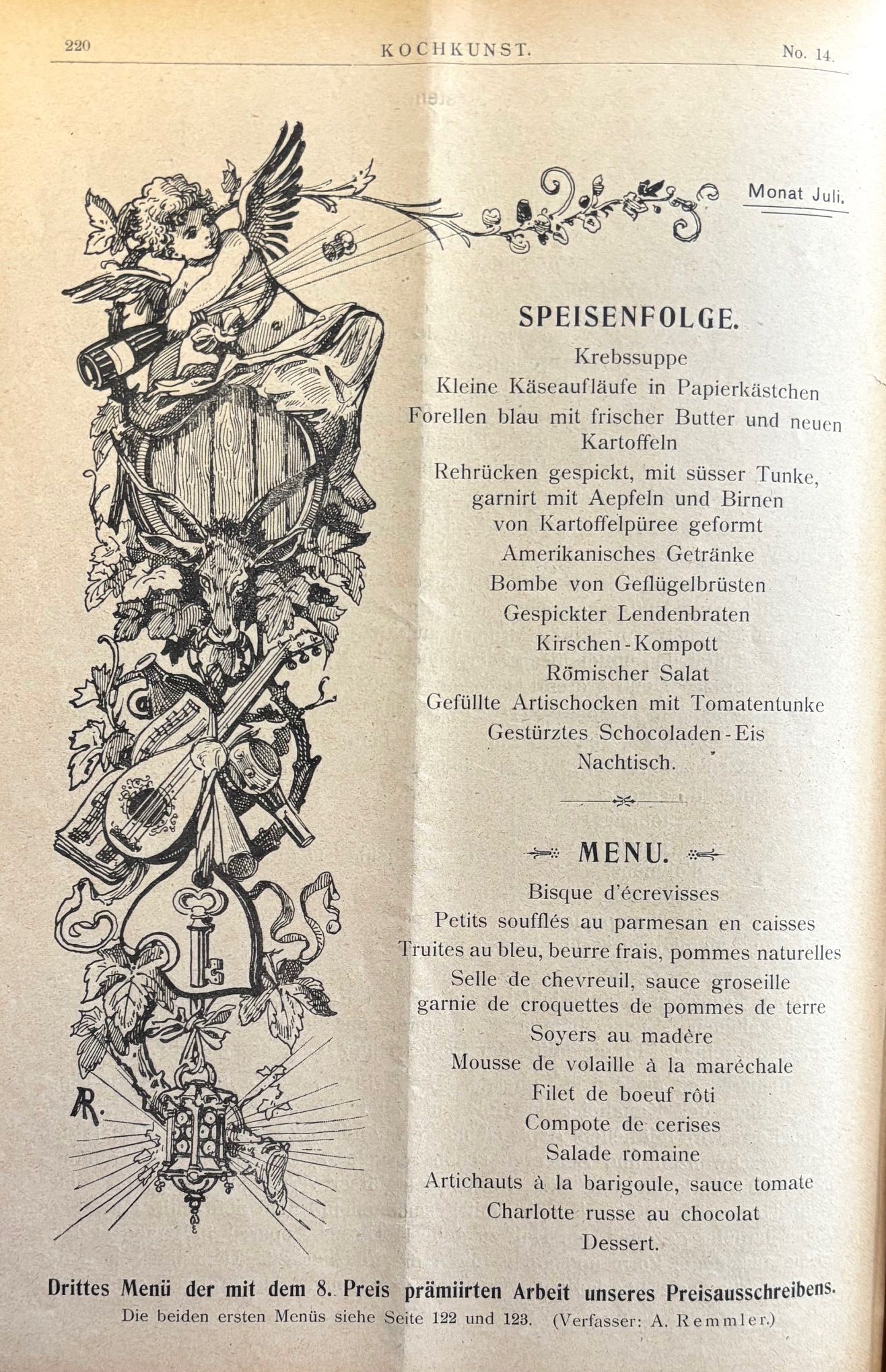 (*NEW ARRIVAL*) (German - Restaurants) Kochkunst: Illustrirte Halbmonatschrift für Hotel-, Restaurant-, Herrschats-, und Bürgerliche Küche