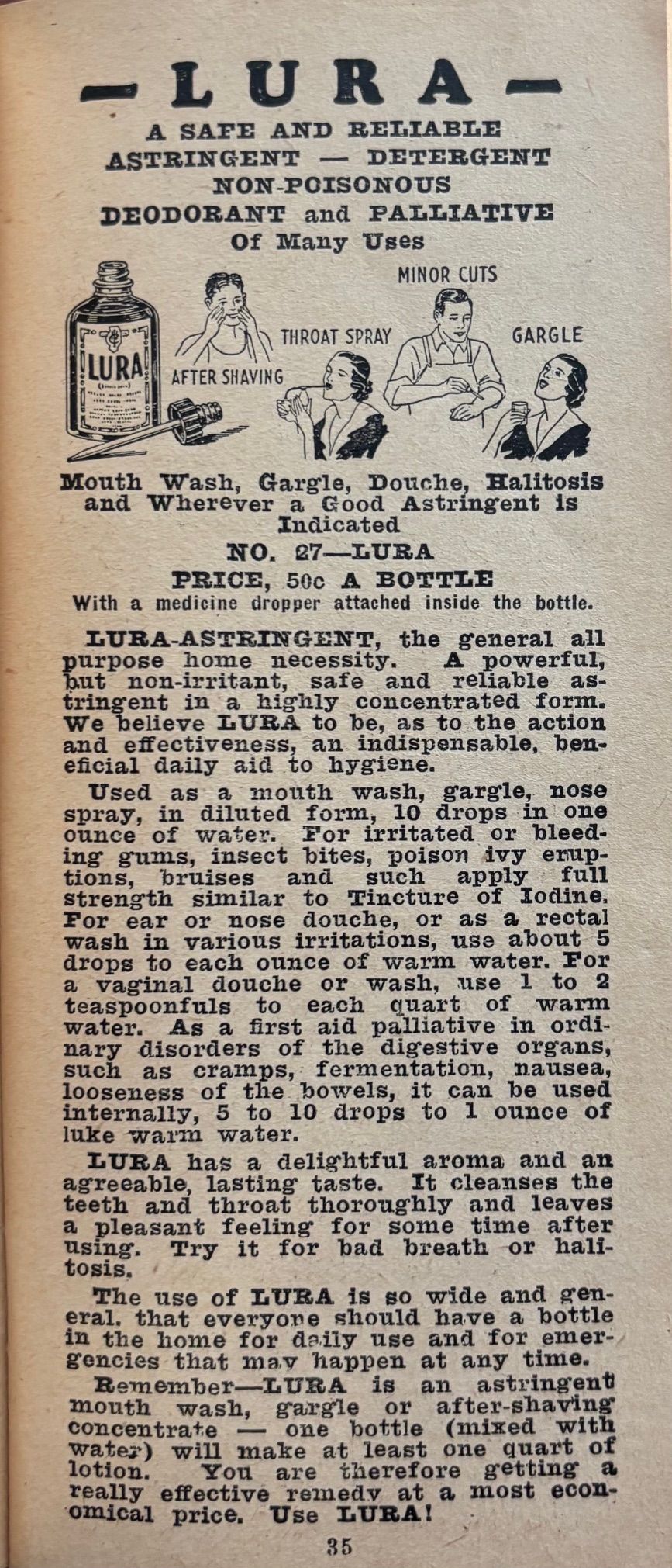 (*NEW ARRIVAL*) (Herbs) Illinois Herb Co. The Herb Doctor or Nature's Road to Health: A Guide to the Preparation of Valuable Botanical Medicines for Home Use