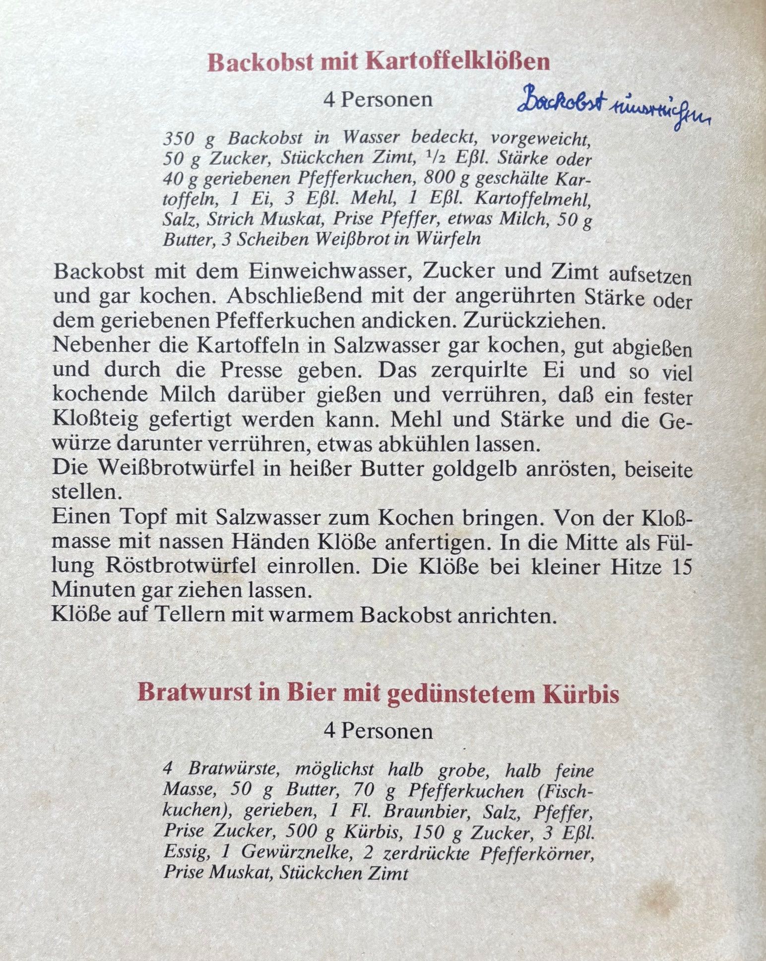 (*NEW ARRIVAL*) (German) Fritz Becker. Das Kochbuch aus Thuringen, Sachsen & Schleisien