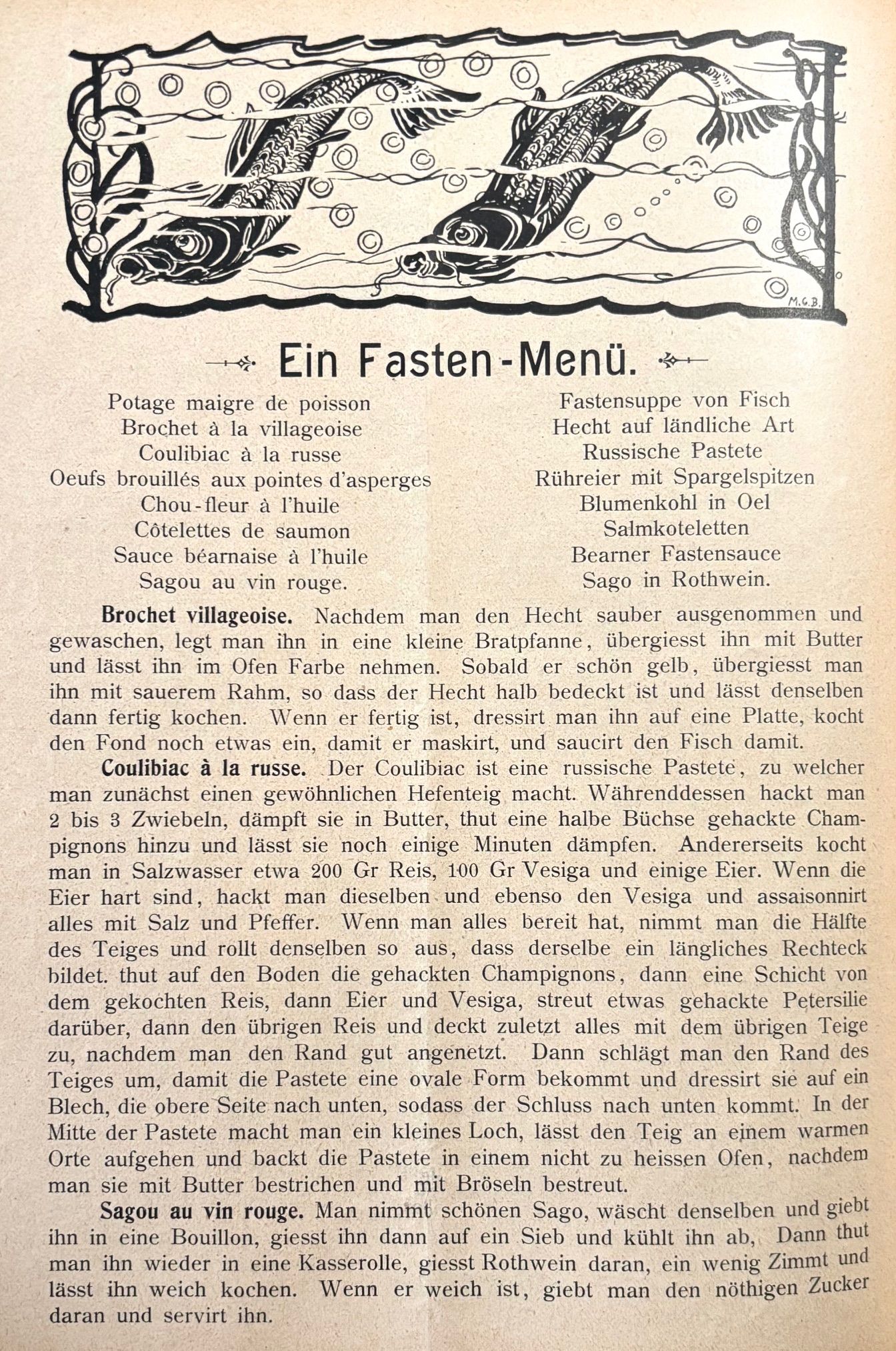 (*NEW ARRIVAL*) (German - Restaurants) Kochkunst: Illustrirte Halbmonatschrift für Hotel-, Restaurant-, Herrschats-, und Bürgerliche Küche