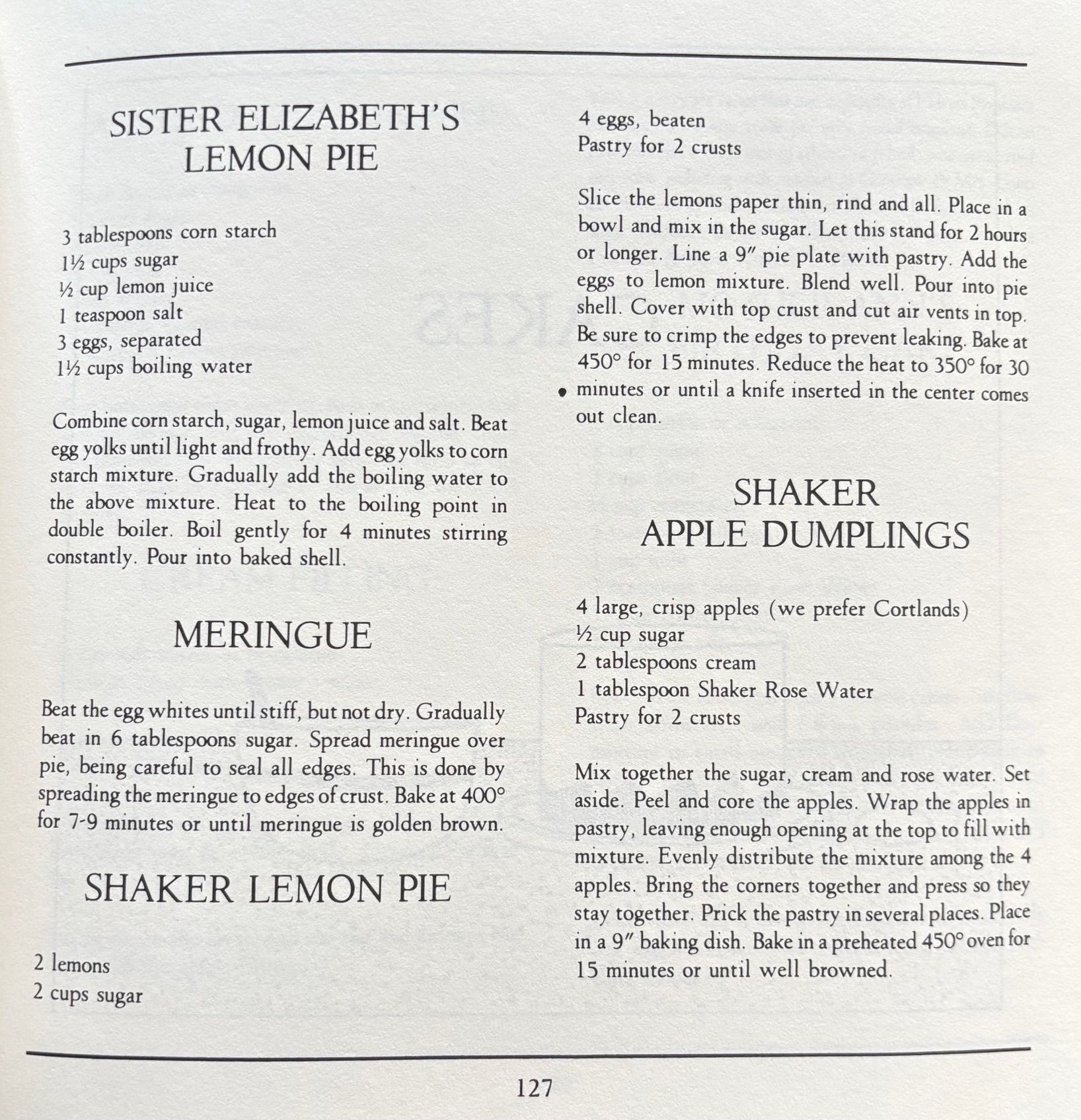 (Shaker) Sister Frances Carr. Shaker Your Plate: Of Shaker Cooks and Cooking. *Signed*