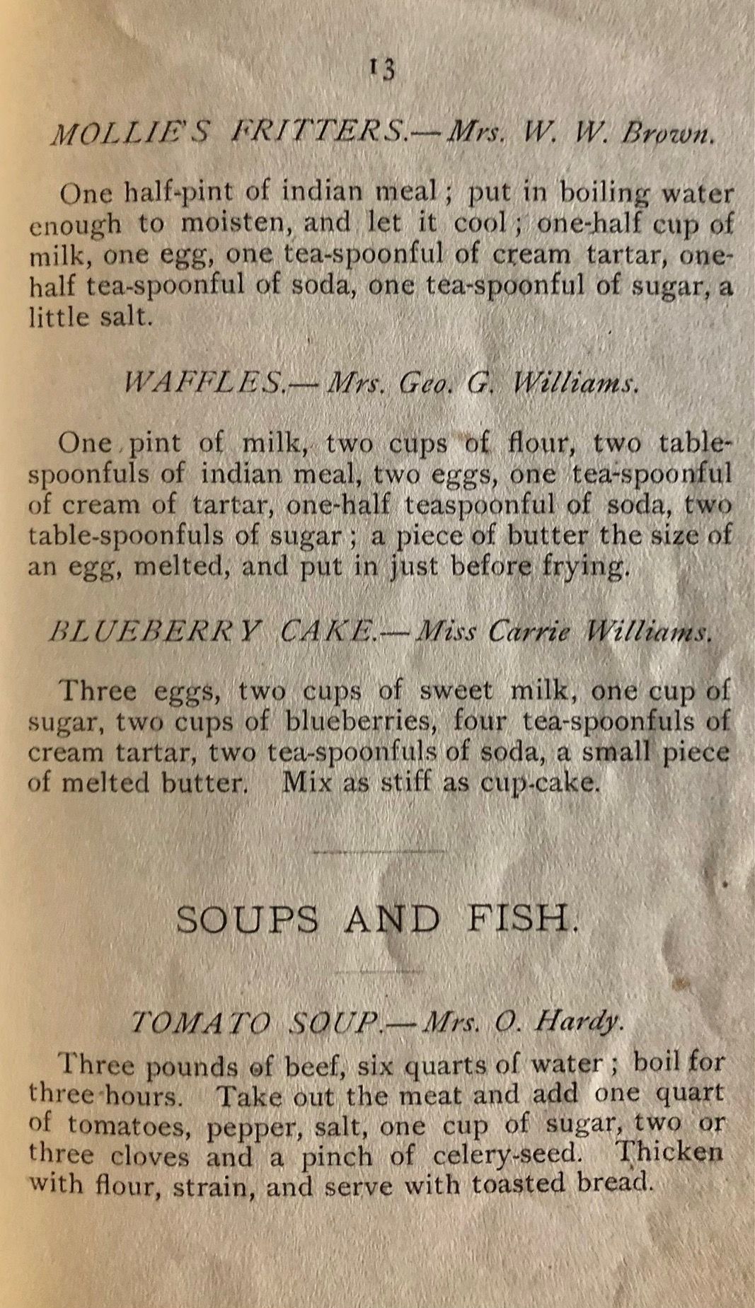 (New Hampshire) Y.M.C.A. Tested Recipes collected from our Friends and Neighbors and Published for the Fair
