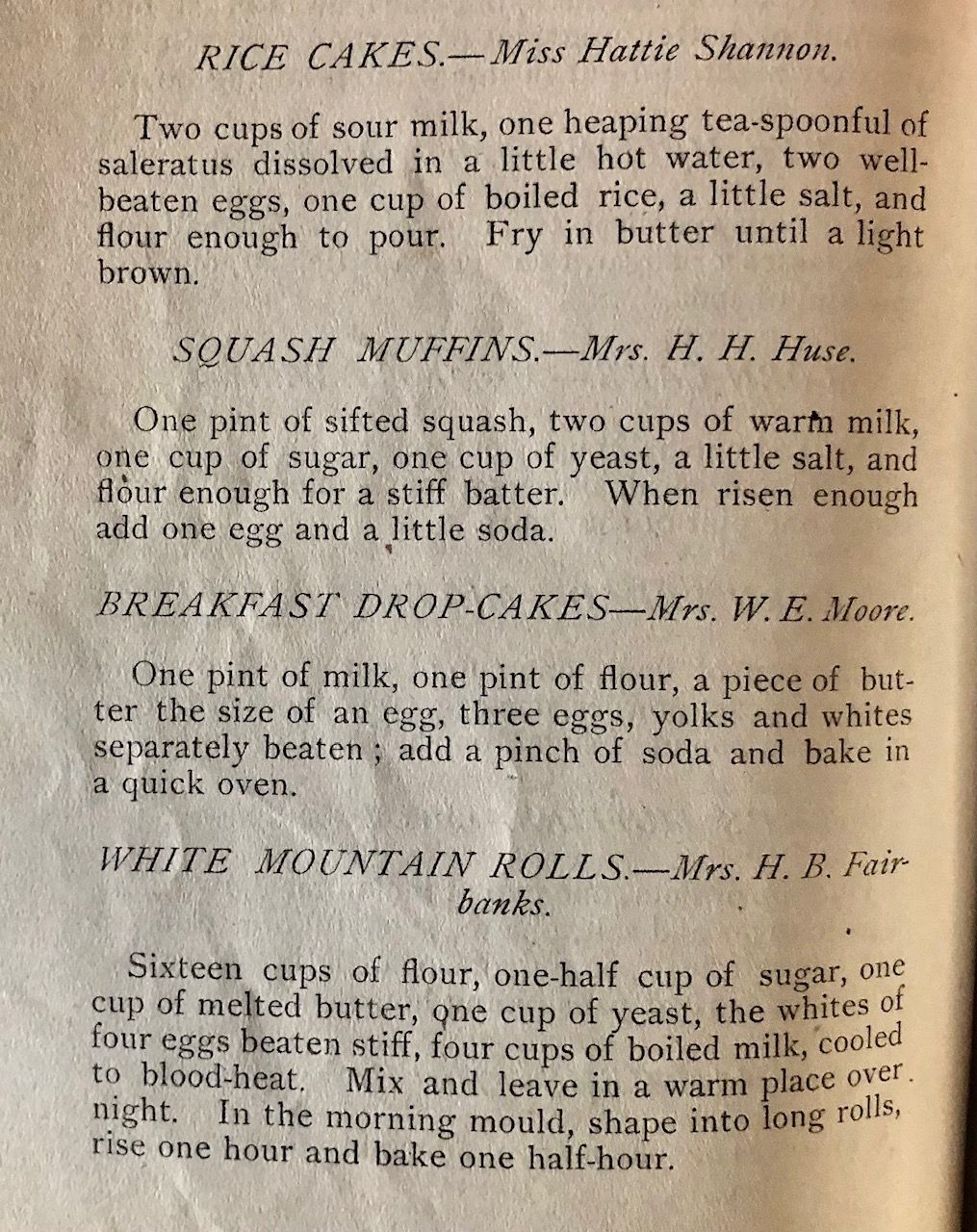 (New Hampshire) Y.M.C.A. Tested Recipes collected from our Friends and Neighbors and Published for the Fair