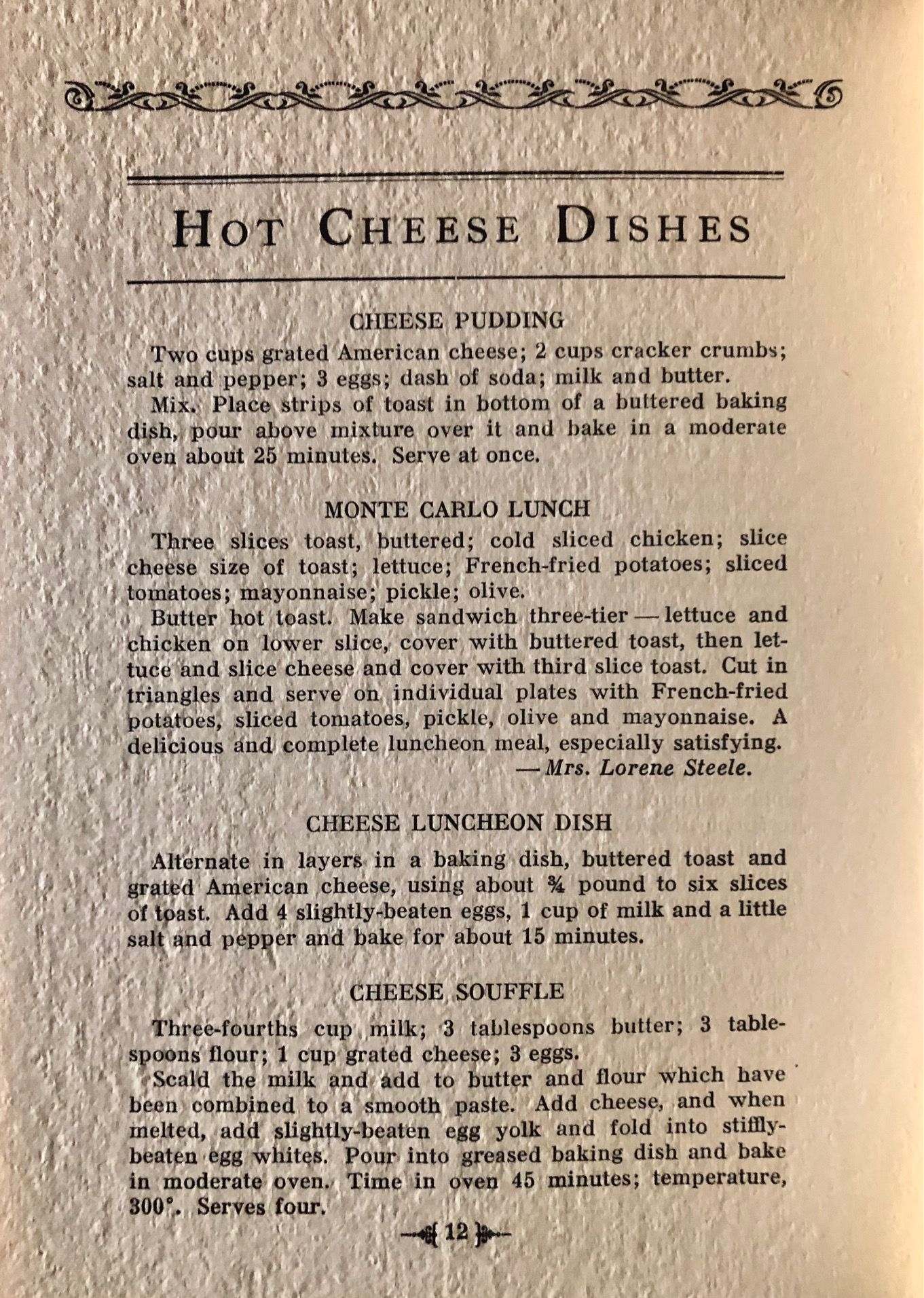(Oklahoma) Business & Professional Women's Club. Blackwell Business & Professional Women's Club Cook Book: Favorite Cheese Recipes