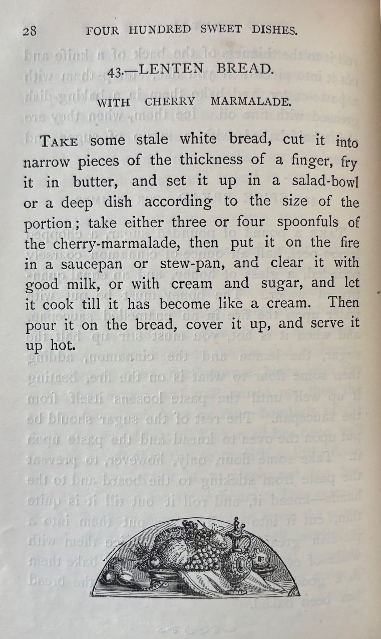 (*NEW ARRIVAL*) (Confectionery) Madame Ryty. 400 Sweet Dishes suibtable for Confectioners, Cooks, &c.