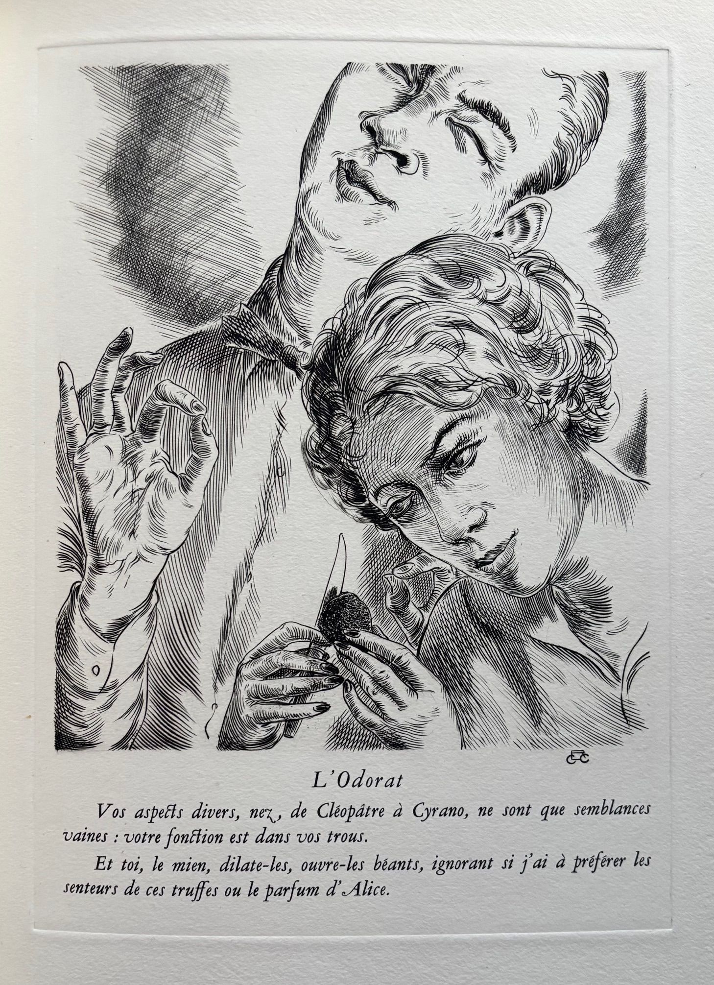 (*NEW ARRIVAL*) (Gastronomy) Raymond Oliver & R. Gautier-Constant. Les Cinq Sens. *Signed*