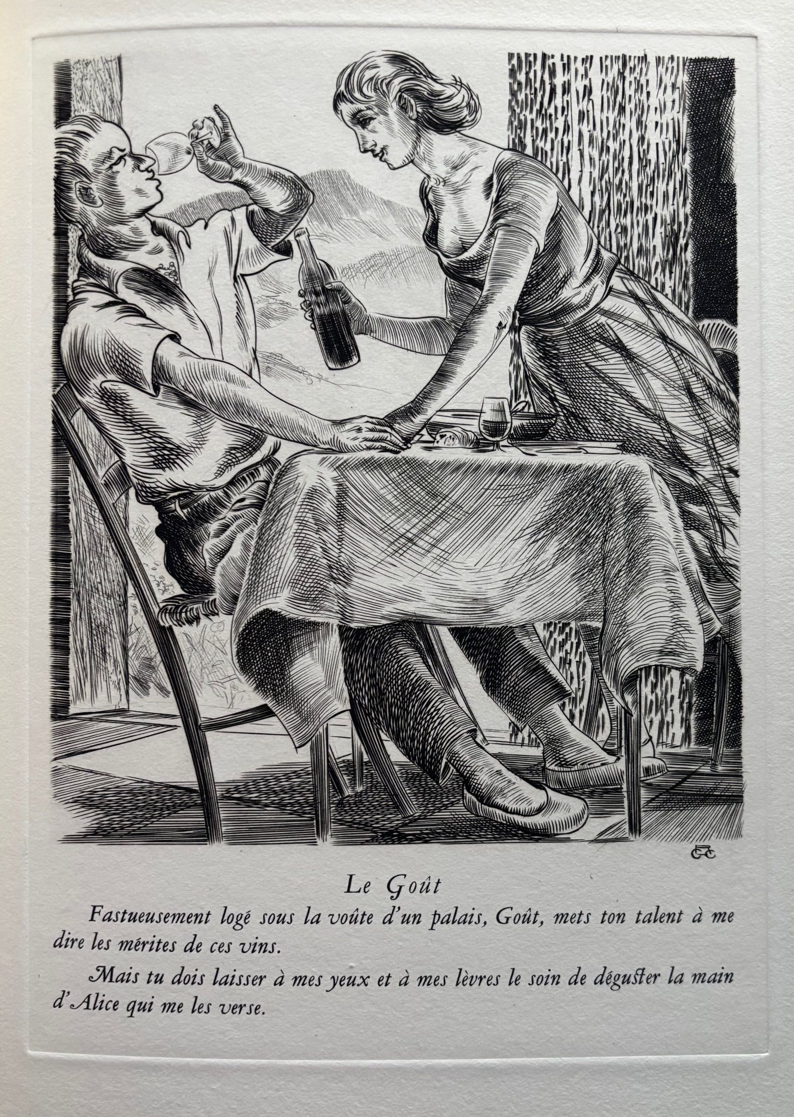 (*NEW ARRIVAL*) (Gastronomy) Raymond Oliver & R. Gautier-Constant. Les Cinq Sens. *Signed*