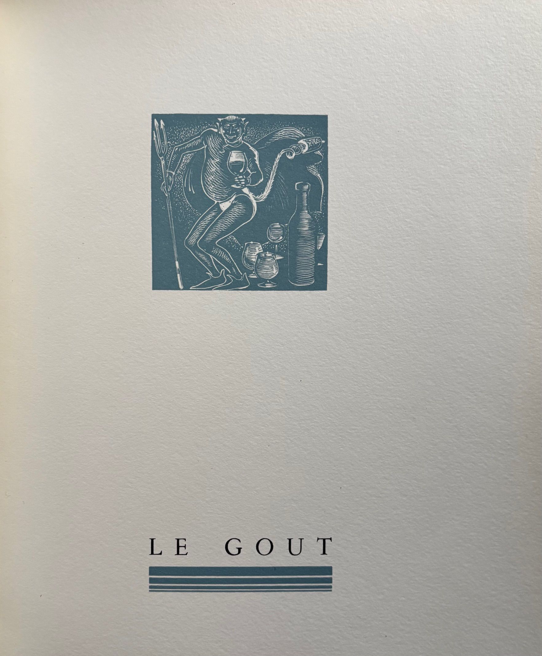 (*NEW ARRIVAL*) (Gastronomy) Raymond Oliver & R. Gautier-Constant. Les Cinq Sens. *Signed*