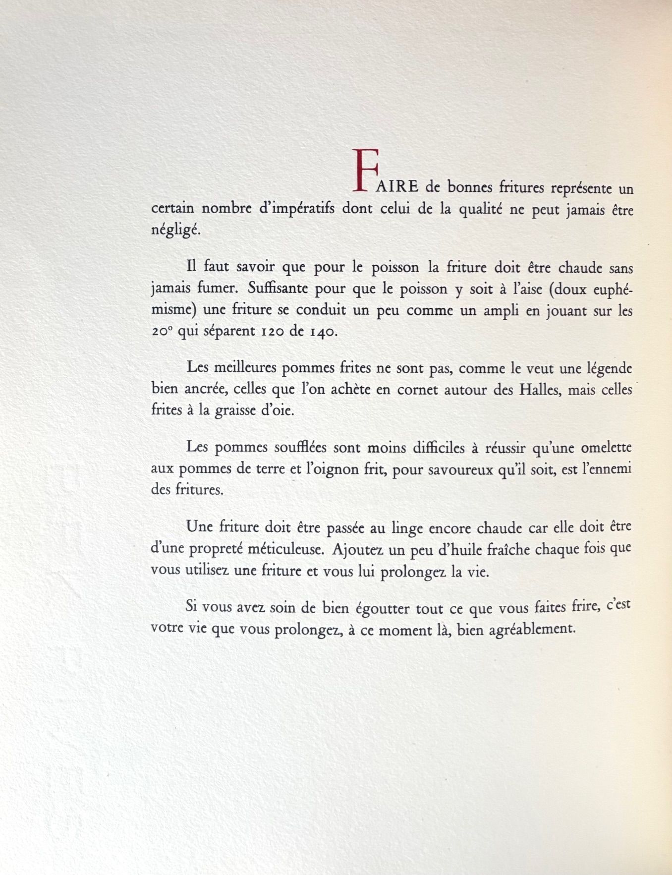 (*NEW ARRIVAL*) (Gastronomy) Raymond Oliver & R. Gautier-Constant. Les Cinq Sens. *Signed*