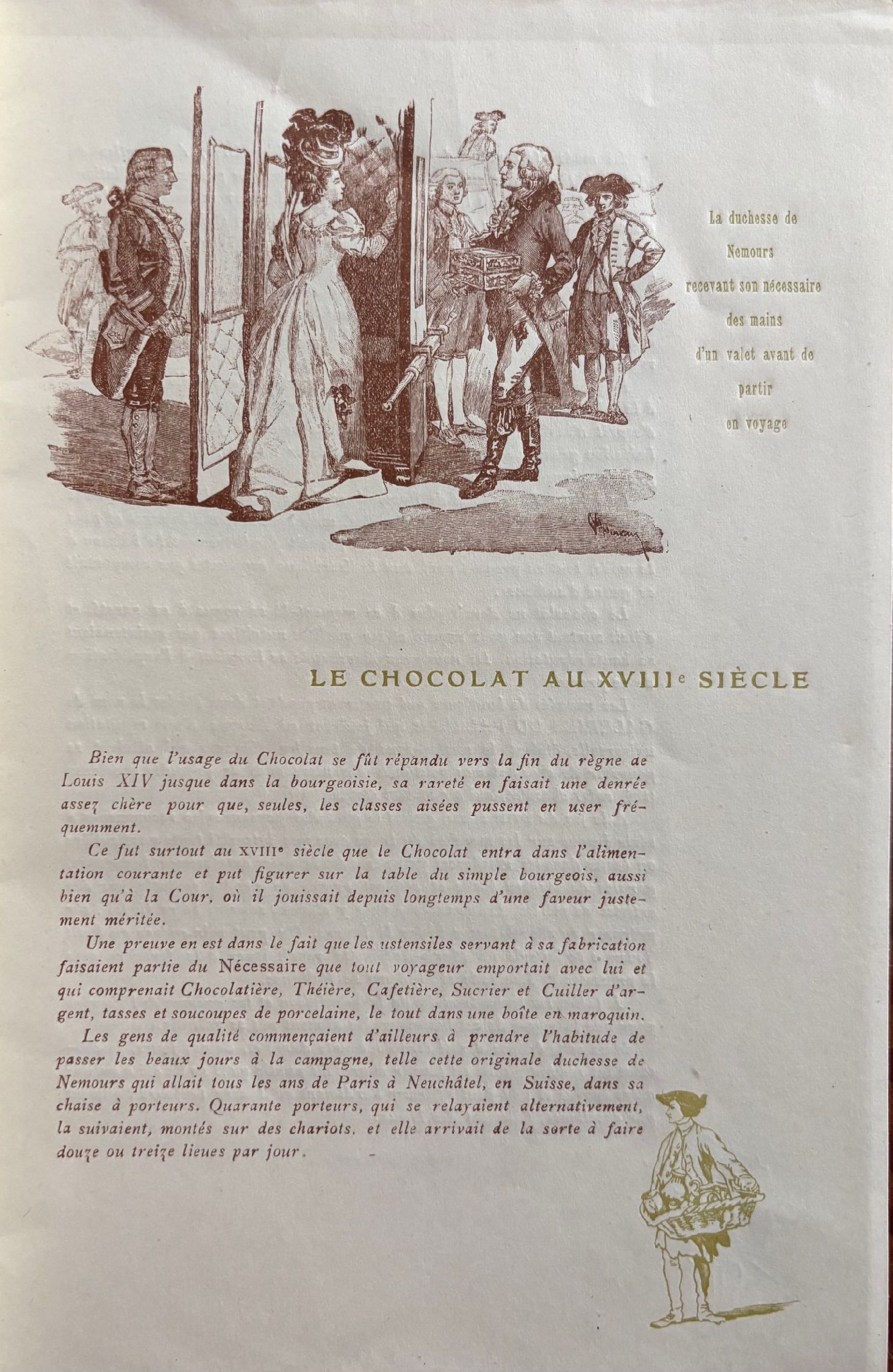 (*NEW ARRIVAL*) (Chocolate) Compagne Coloniale. Hygiene Alimentaire, le Chocolat, son Influence sur la Sante