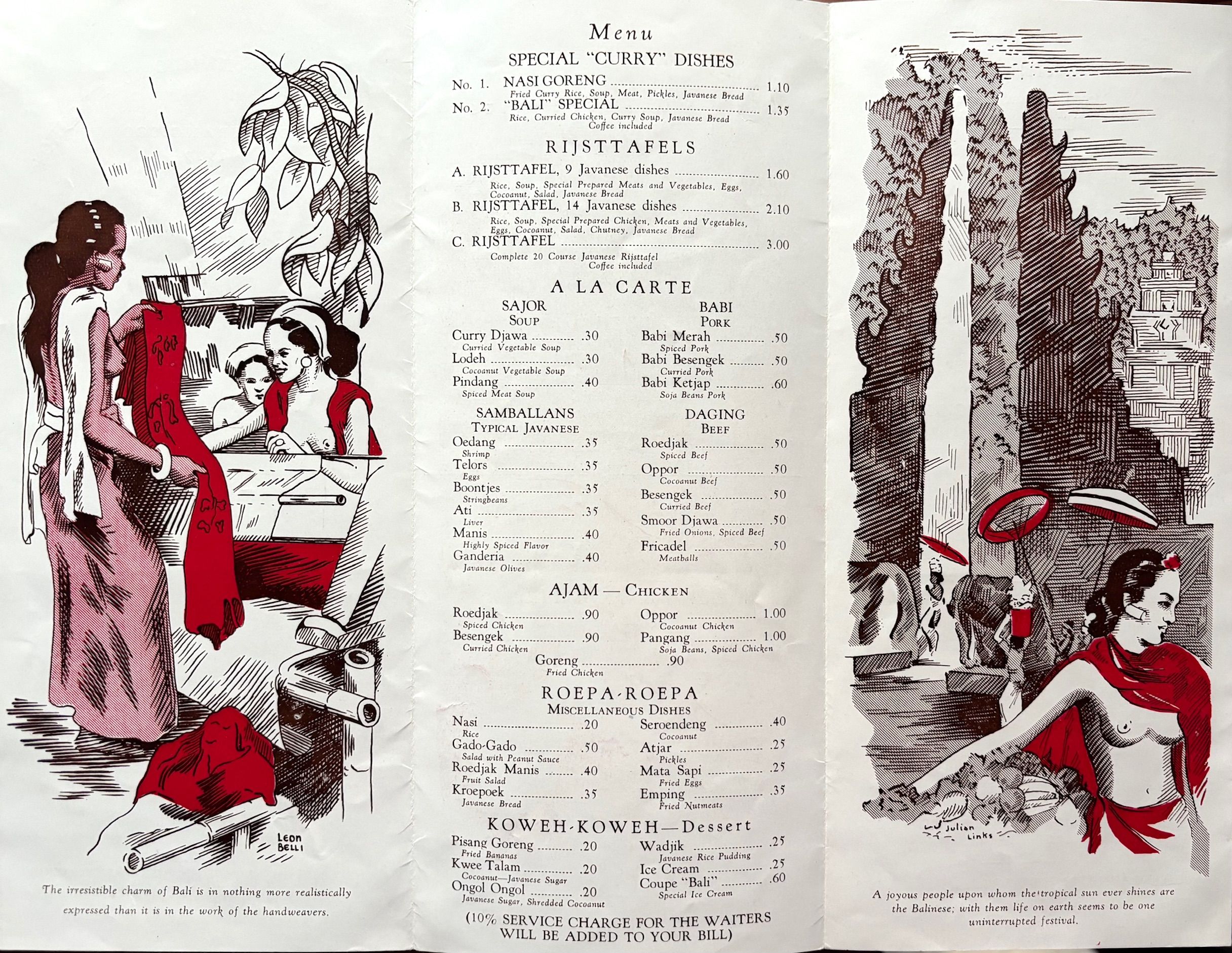 (*NEW ARRIVAL*) (Expositions) Netherlands Indies Restaurant. "Isle of Bali" - Golden Gate International Exposition