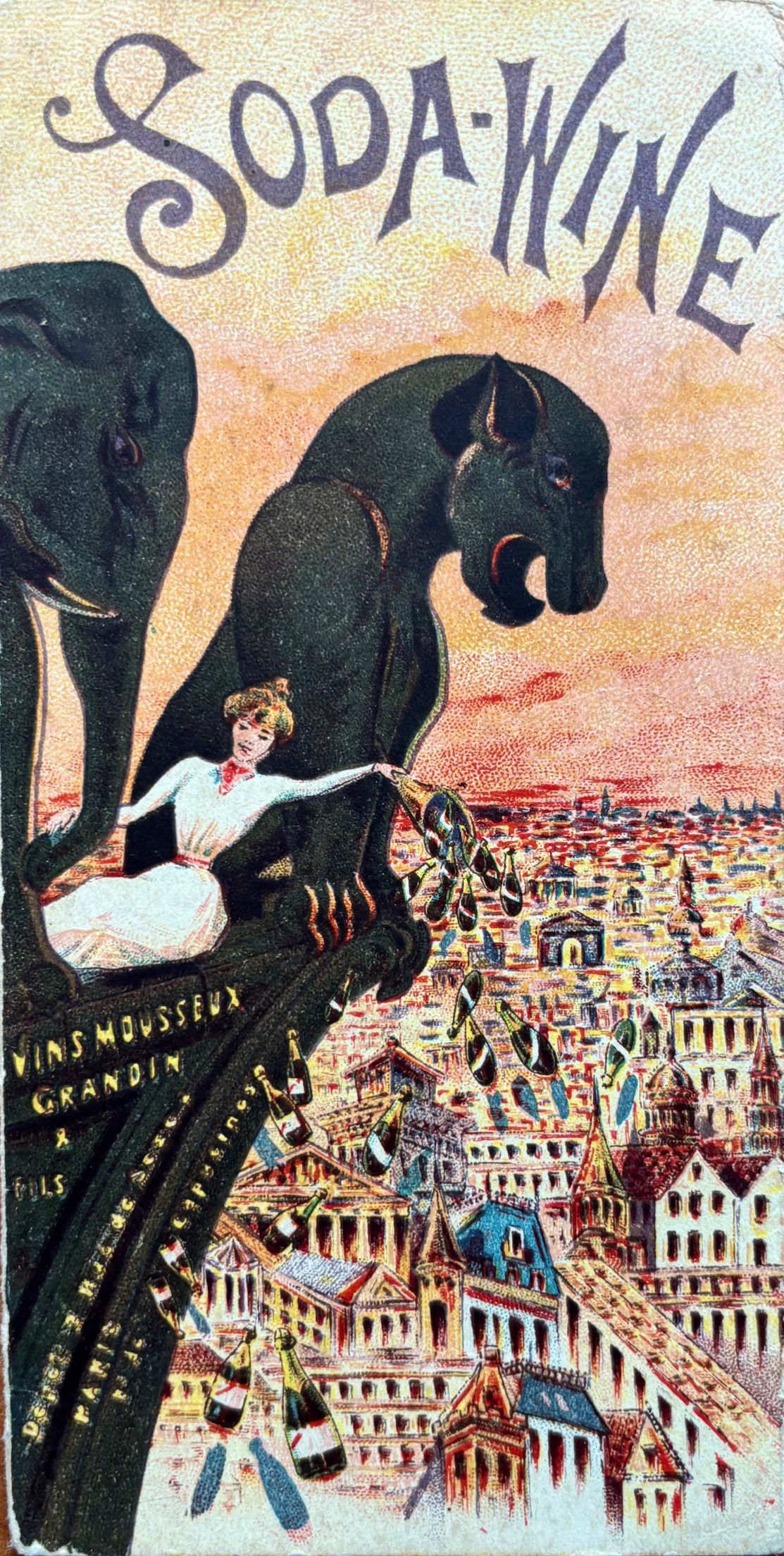 (*NEW ARRIVAL*) (Expositions) Vins Mousseux. Sodawine