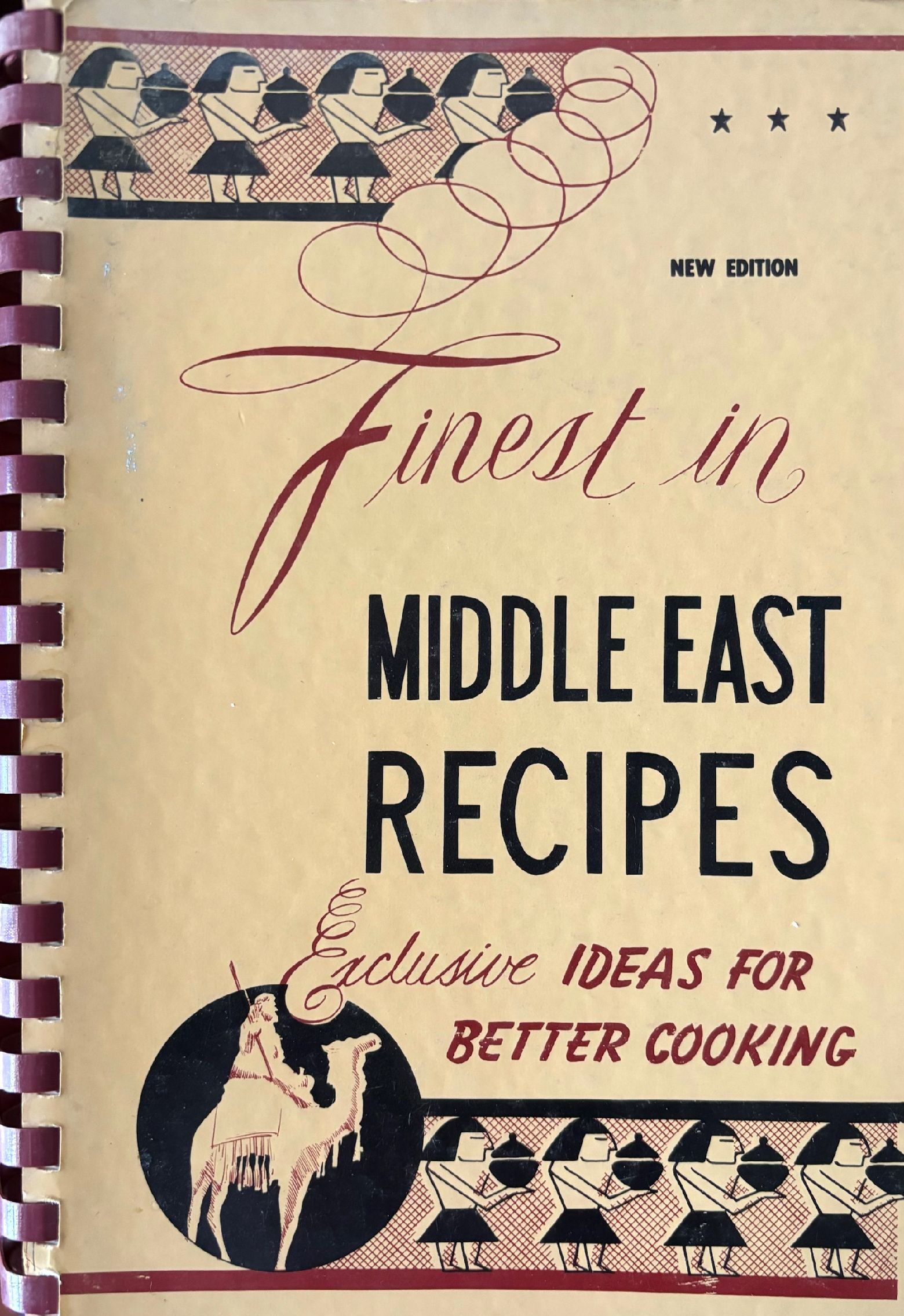 (*NEW ARRIVAL*) Yasmine Betar. Finest in Middle East Recipes. *Signed*
