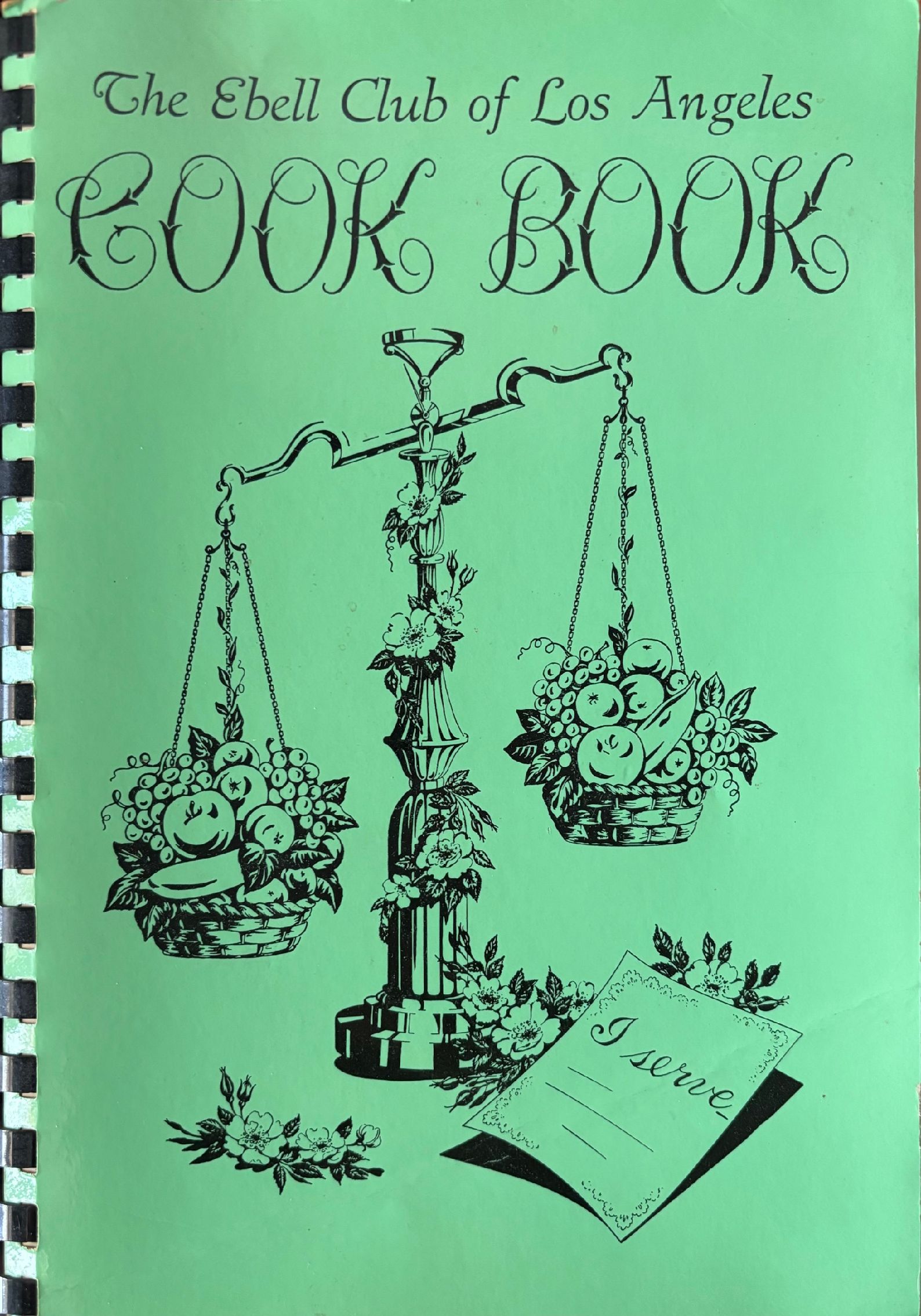 (*NEW ARRIVAL*) (Los Angeles) The Ebell Club of Los Angeles Cook Book