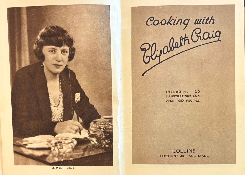 (*NEW ARRIVAL*) Elizabeth Craig. Cooking with Elizabeth Craig