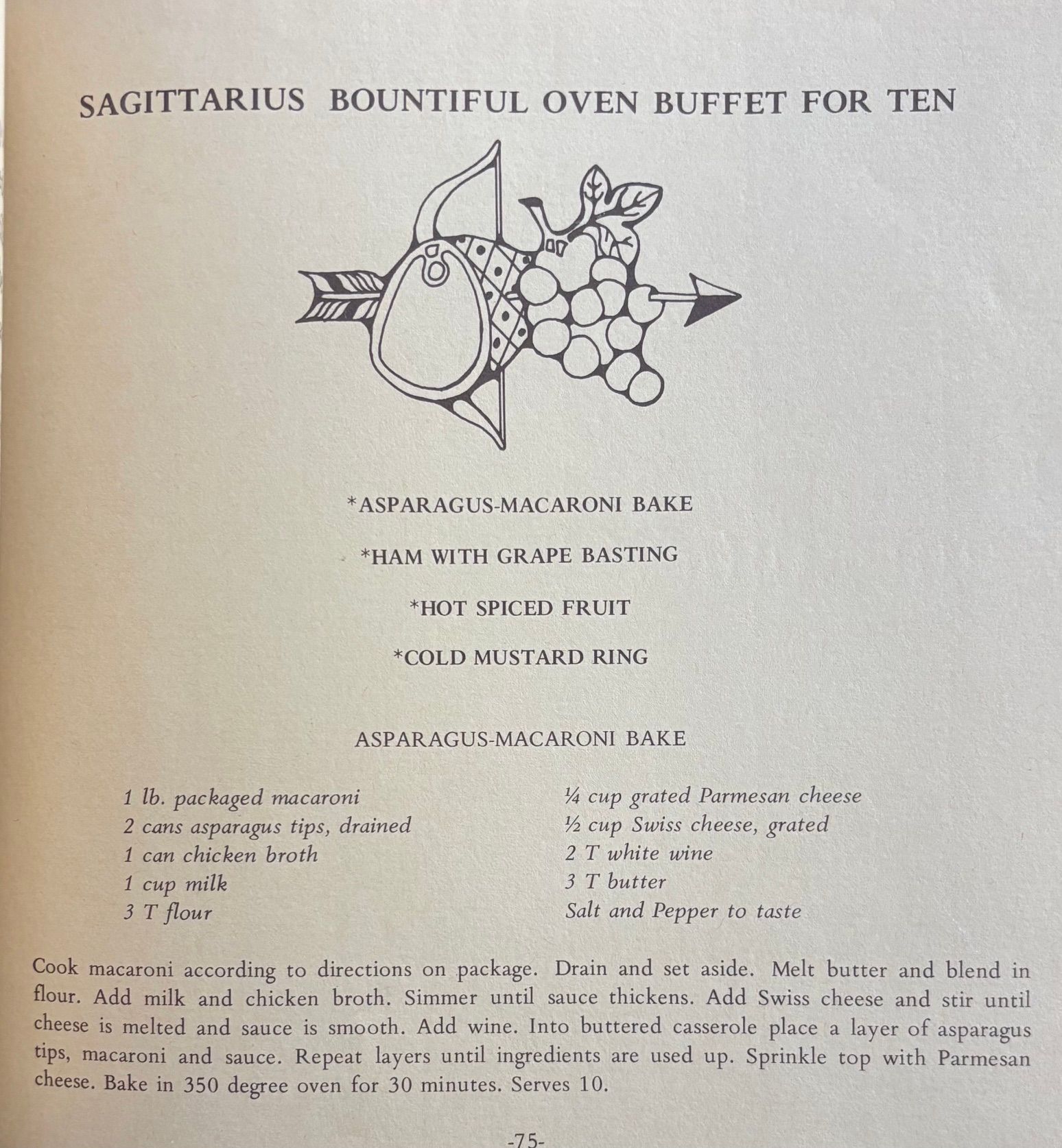 (*NEW ARRIVAL*) (Hippie) Greg & Beverly Frazier. Zodiac Cookbook