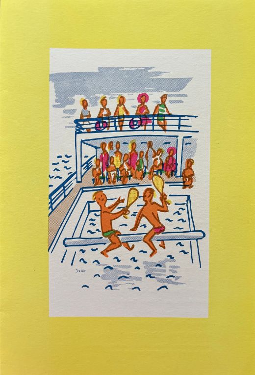 P. & O. Lines. Dinner - Aquatic Sports