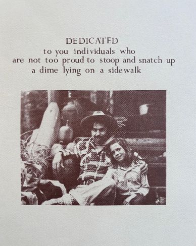 (*NEW ARRIVAL*) (Hippie) Mark & Buffy Nichols. Cookbook of Memories, Remedies & Recipes from the 1929-198? Great Depression