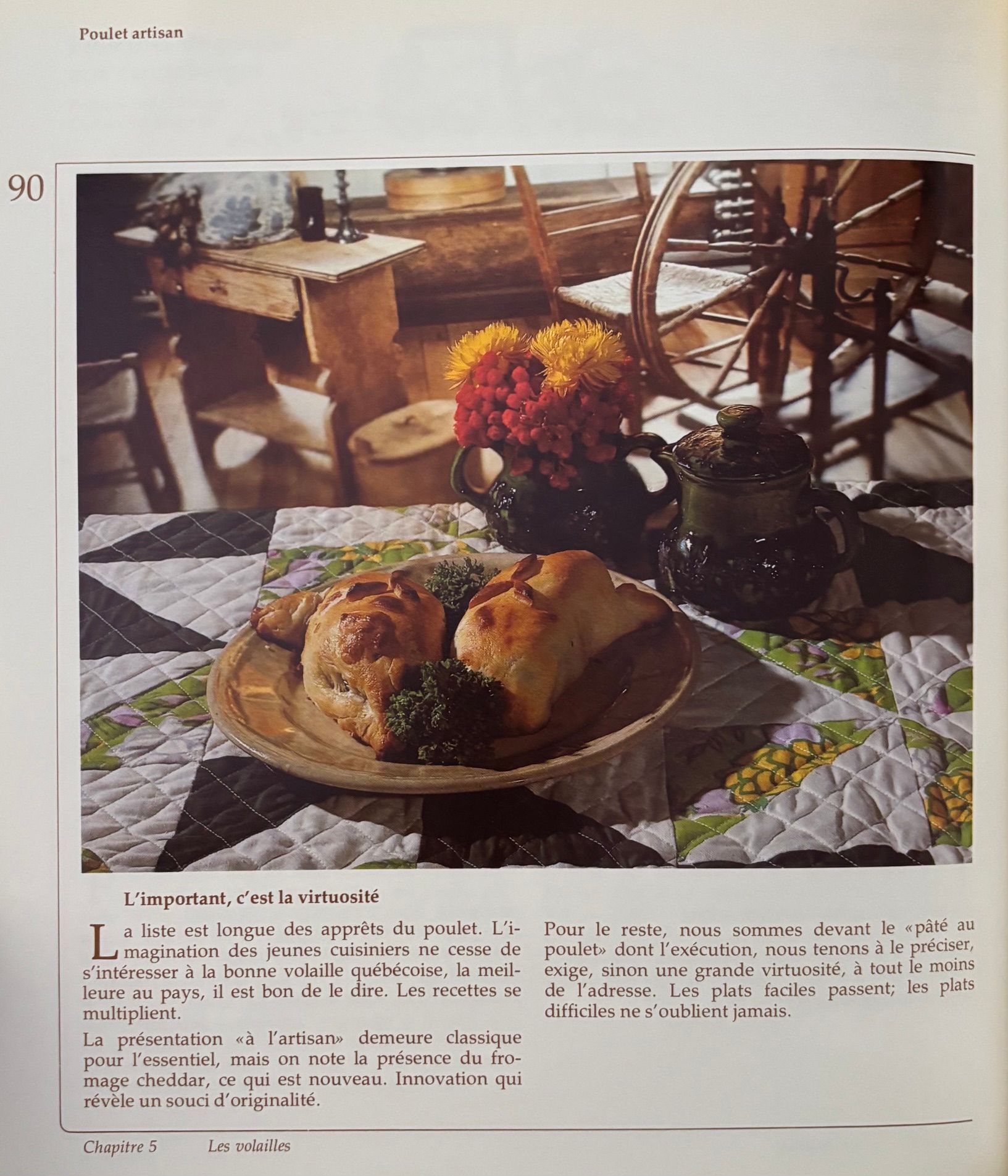 (*NEW ARRIVAL*) (Canadian - Quebec) Institut de Tourisme. Vers une Nouvelle Cuisine Quebecoise