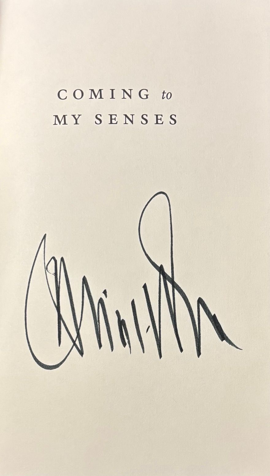 (*NEW ARRIVAL*) Alice Waters. Coming to My Senses: The Making of a Counterculture Cook. *Signed*