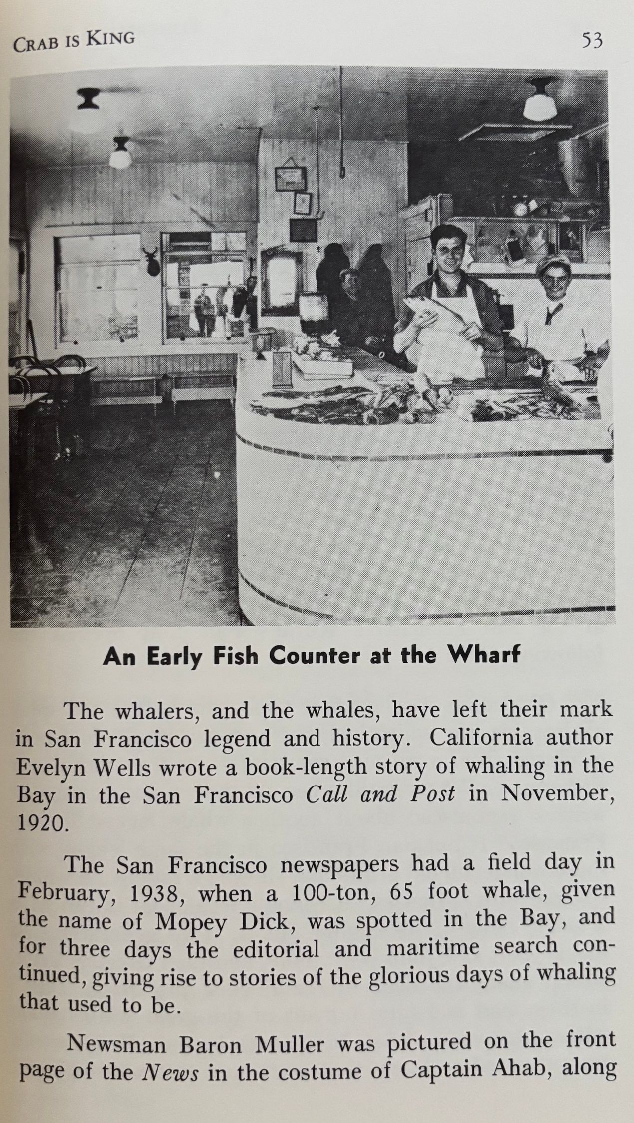 (*NEW ARRIVAL*) (San Francisco) Bernard Averbuch. "Crab is King": The Colorful Story of Fisherman's Wharf in San Francisco