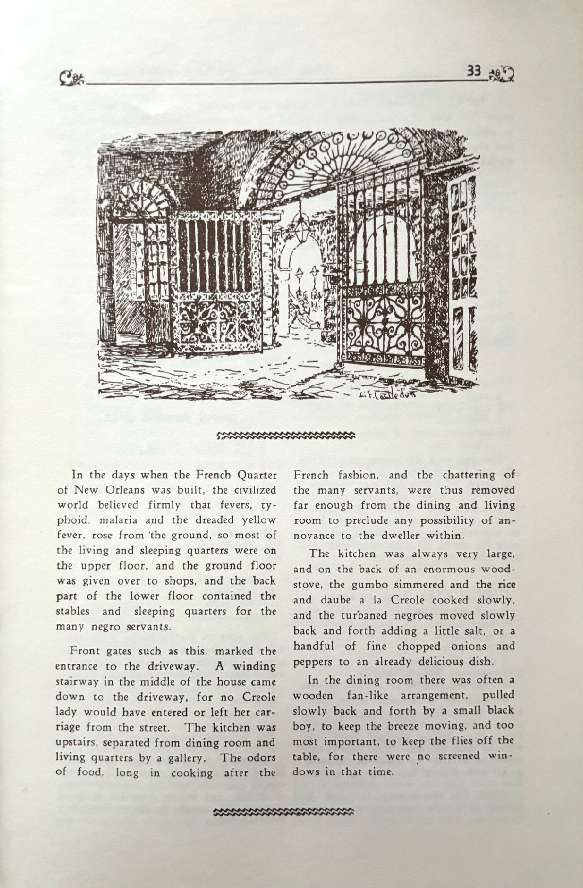 (Southern - New Orleans) A Book of Famous Old New Orleans Recipes used in the South for more than 200 Years