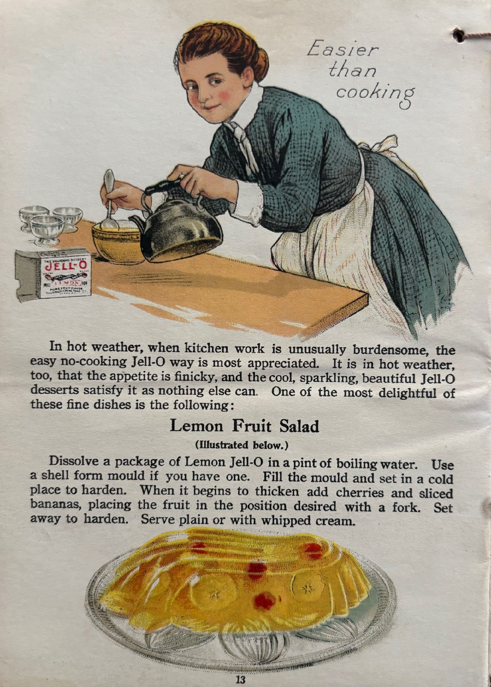 (Jell-O) Yes, Jell-O, please, all Seven Flavors