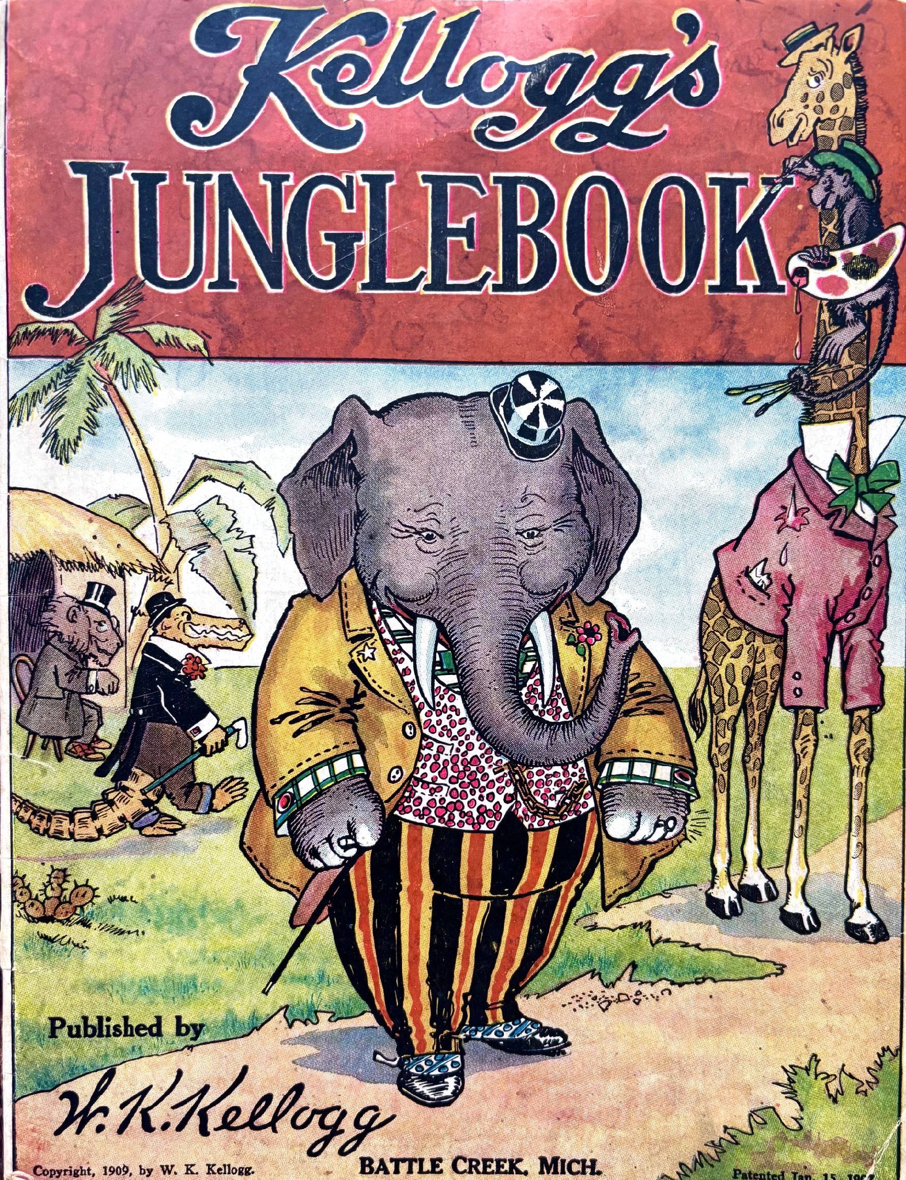 (*NEW ARRIVAL*) (Cereal) Kellogg's Jungle Book