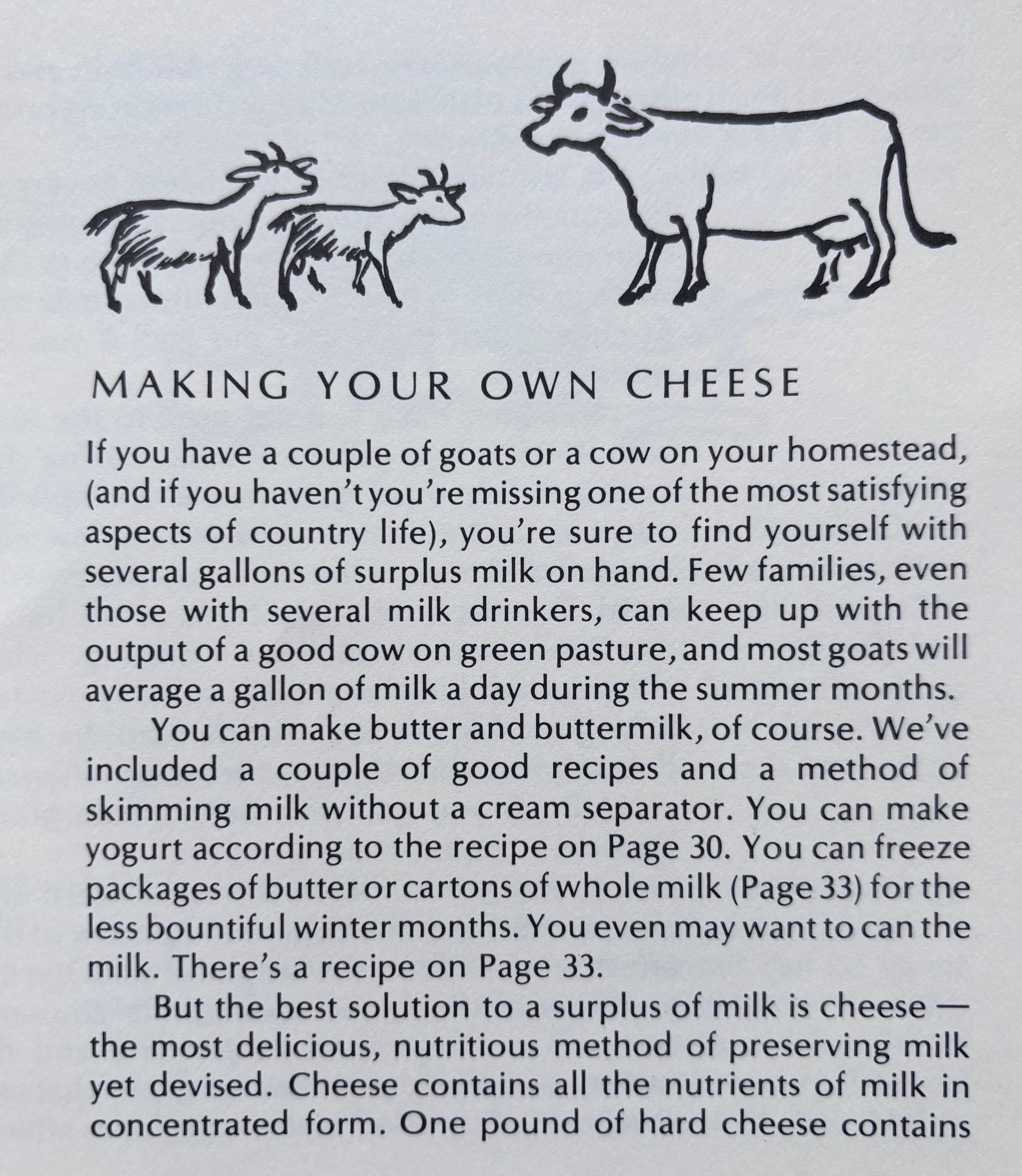 (*NEW ARRIVAL*) (Cheese) Phyllis Hobson. Making Homemade Cheeses & Butter
