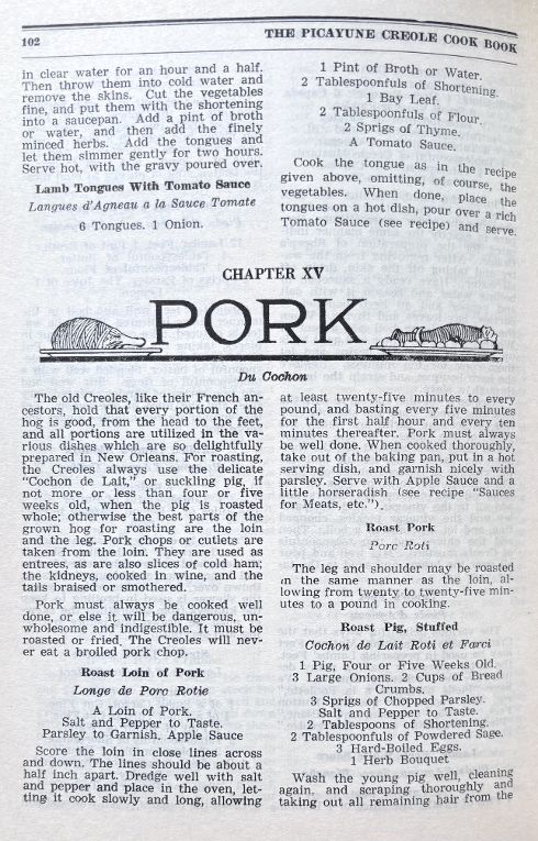 (*NEW ARRIVAL*) (New Orleans) The Original Picayune Creole Cook Book