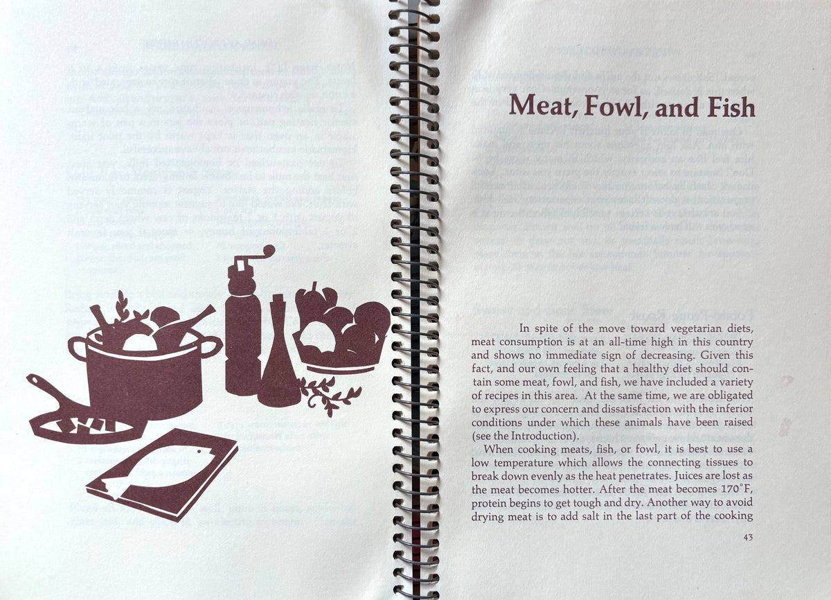 (*NEW ARRIVAL*) (Hippie) Sharon Cadwallader & Judi Ohr. Whole Earth Cook Book