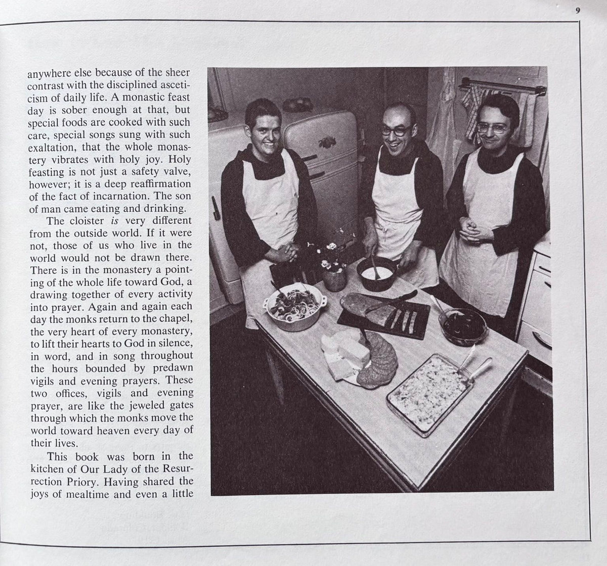 (*NEW ARRIVAL*) (Vegetarian) Elise Boulding & Brother Victor Avila. From a Monastery Kitchen: A Practical Cookbook of Vegetarian Recipes for the Four Seasons complete from Soups to Desserts with Breads