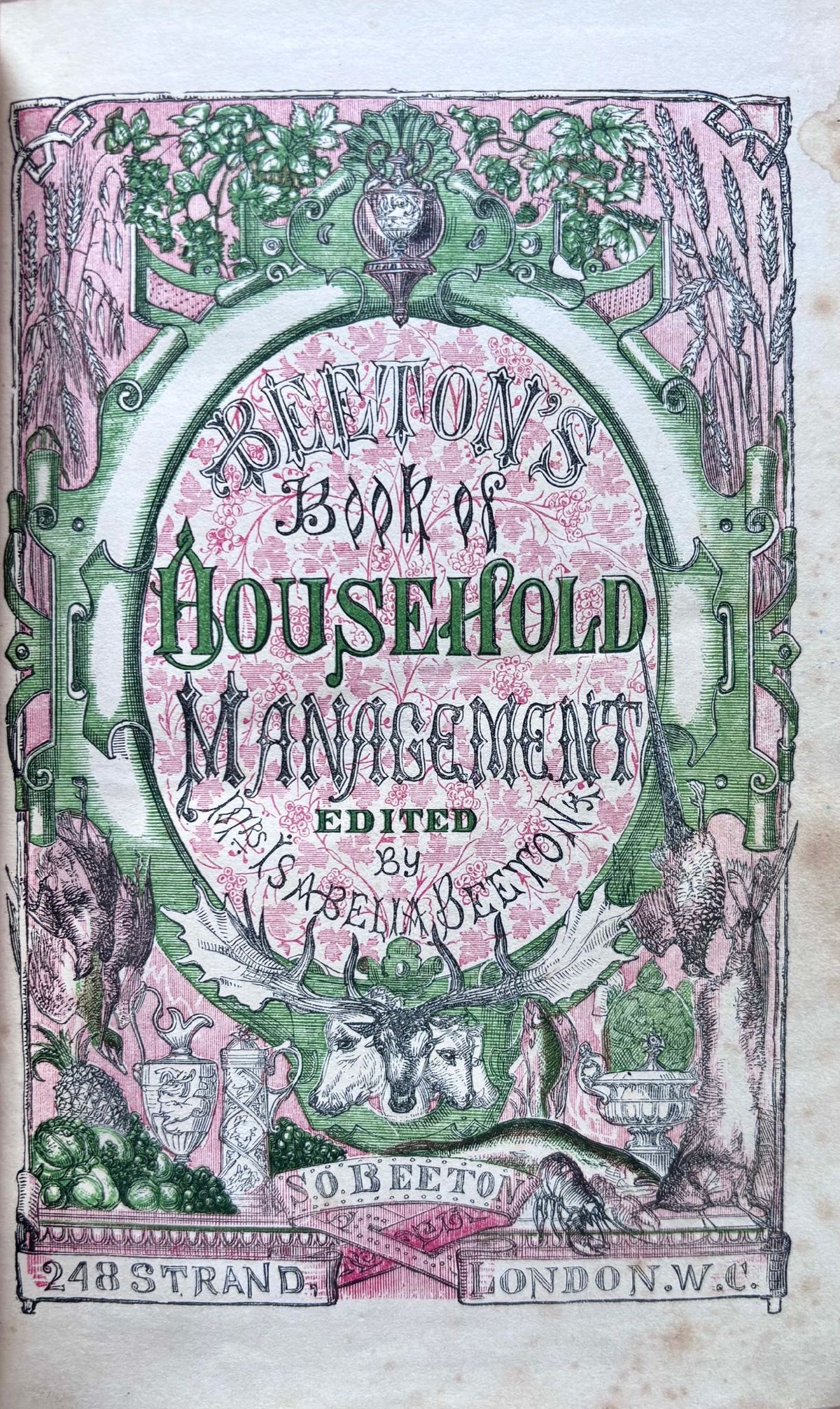 (*NEW ARRIVAL*) Isabella Beeton. The Book of Household Management: