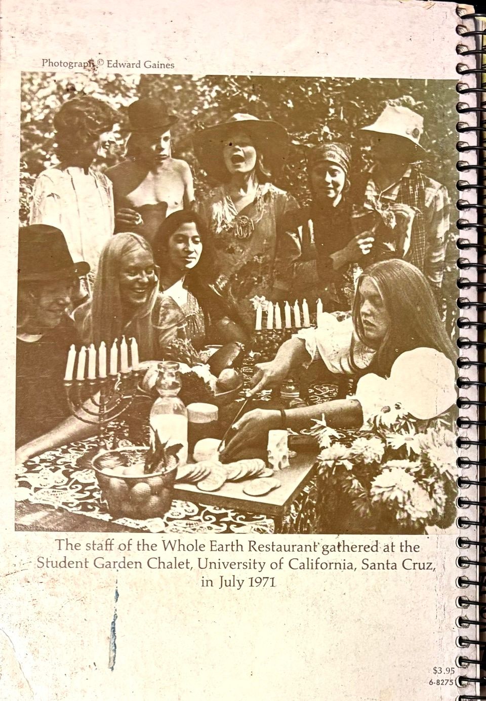 (*NEW ARRIVAL*) (Hippie) Sharon Cadwallader & Judi Ohr. Whole Earth Cook Book
