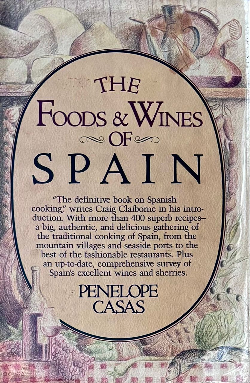 (Spanish) Penelope Casas. The Food and Wines of Spain