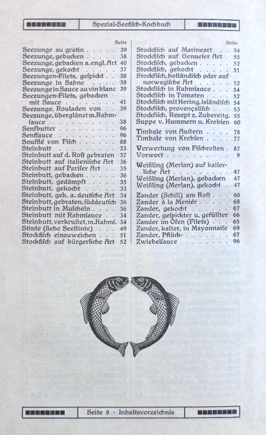 (*NEW ARRIVAL*) (Seafood) Hauptmann, Clara, et al. Spezial-Seefisch Kochbuch