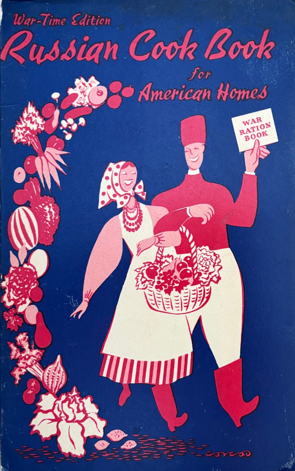 (*NEW ARRIVAL*) (Russian) Gaynor Maddox & Ransom Noble, Jr., eds. War-Time Edition Russian Cook Book for American Homes